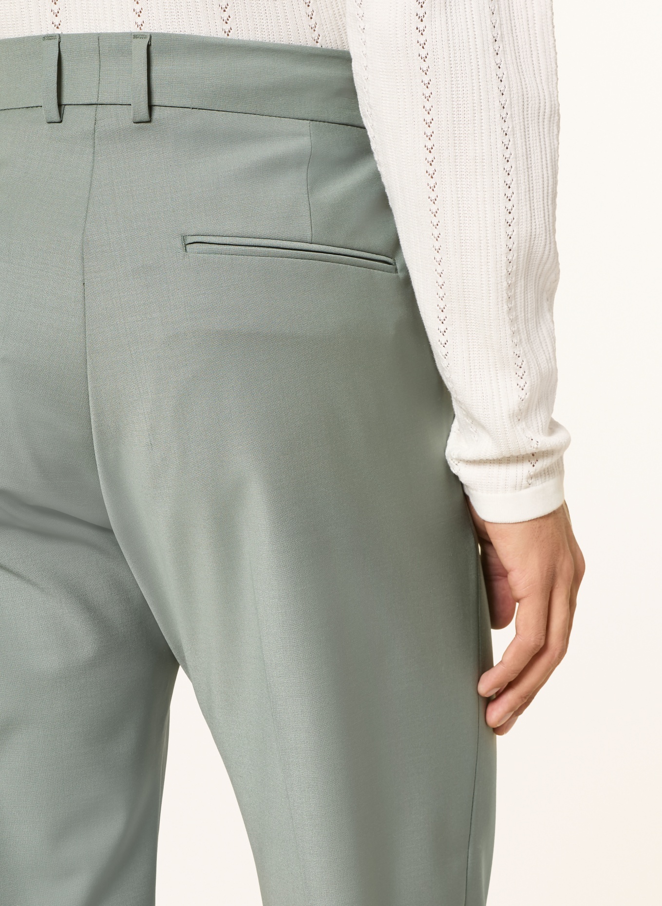 DRYKORN AJEND Regular Fit Suit Pants: 2214 grün