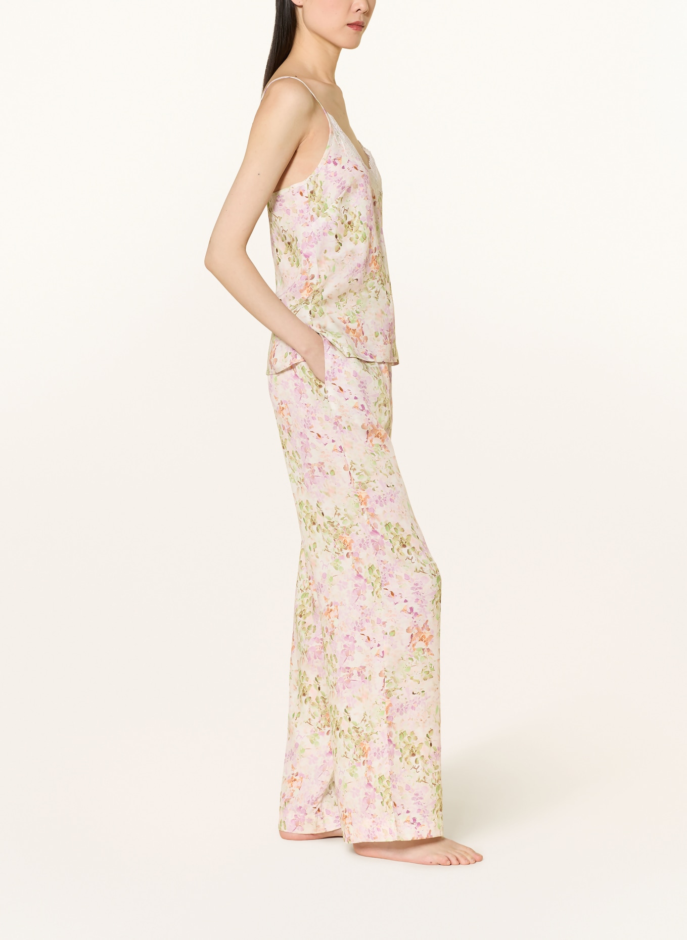 JOOP! slaapbroek: CRÈME / LICHTPAARS / LICHTGROEN