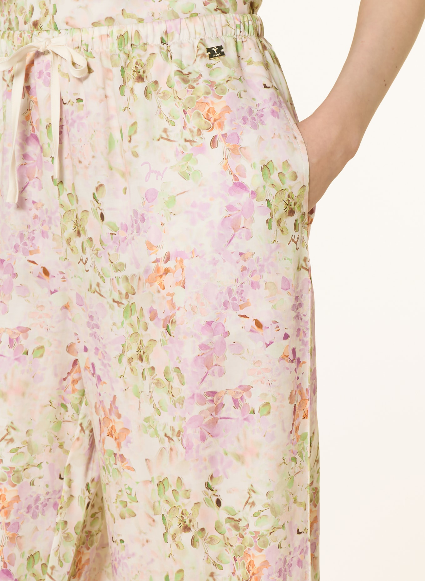 JOOP! slaapbroek: CRÈME / LICHTPAARS / LICHTGROEN