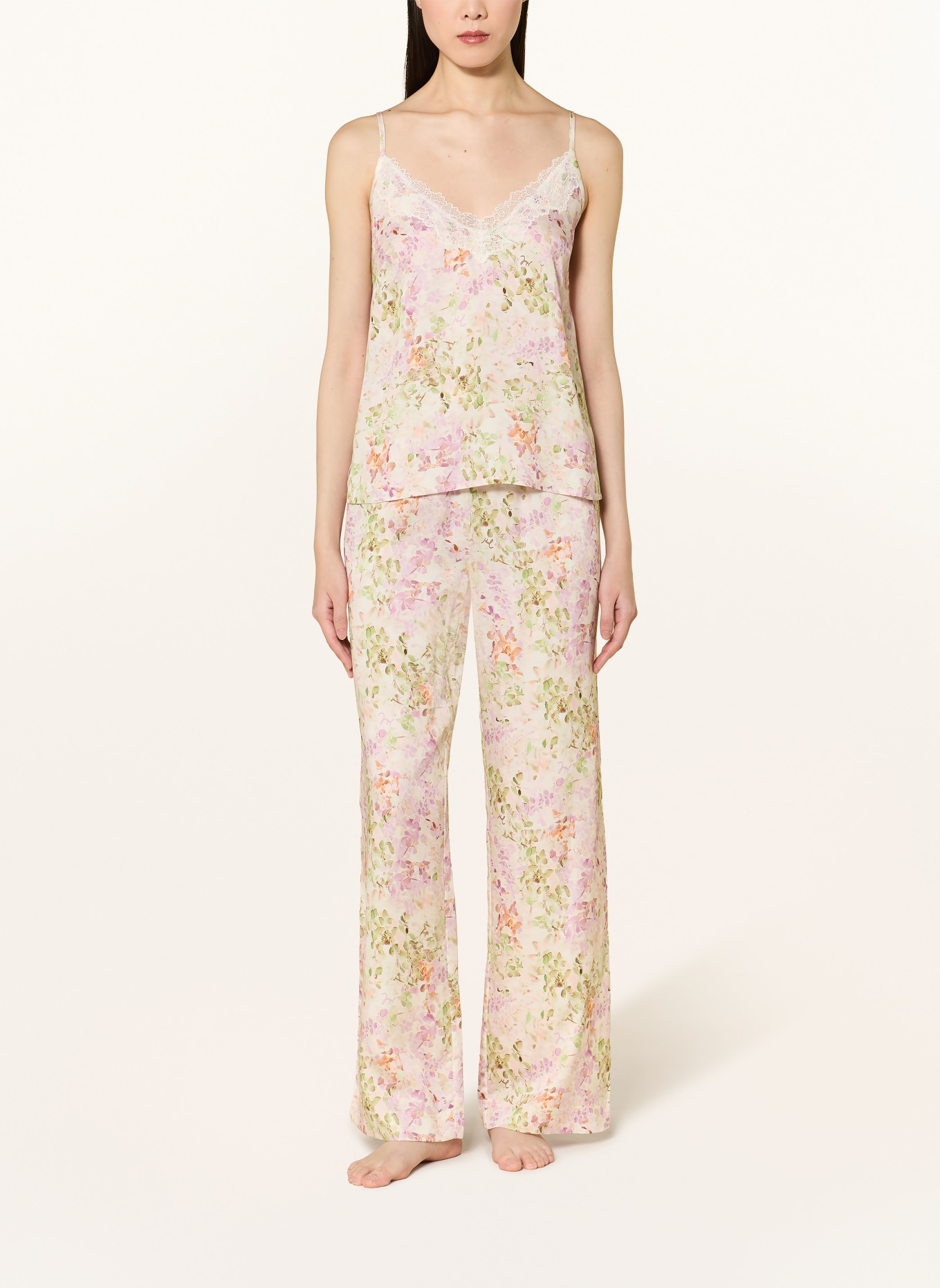 JOOP! koszulka do spania: KREMOWY / JASNOFIOLETOWY / JASNOZIELONY