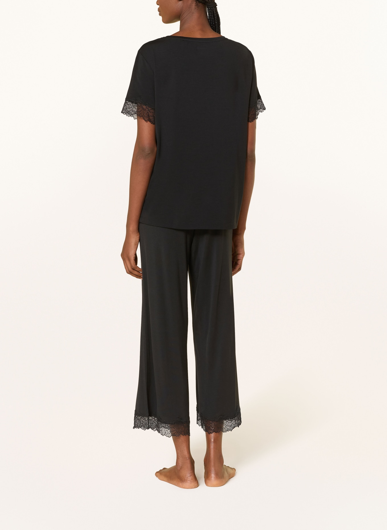 JOOP! 7/8-slaapbroek: ZWART