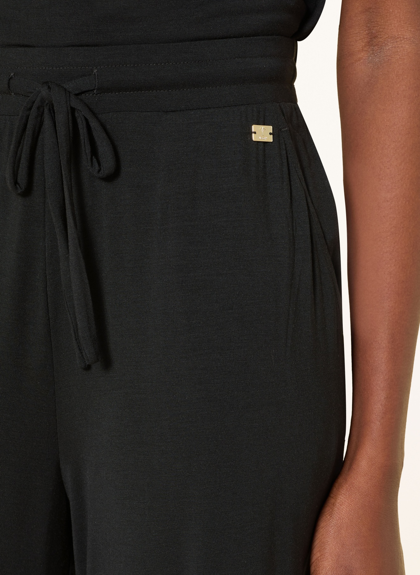 JOOP! 7/8-slaapbroek: ZWART