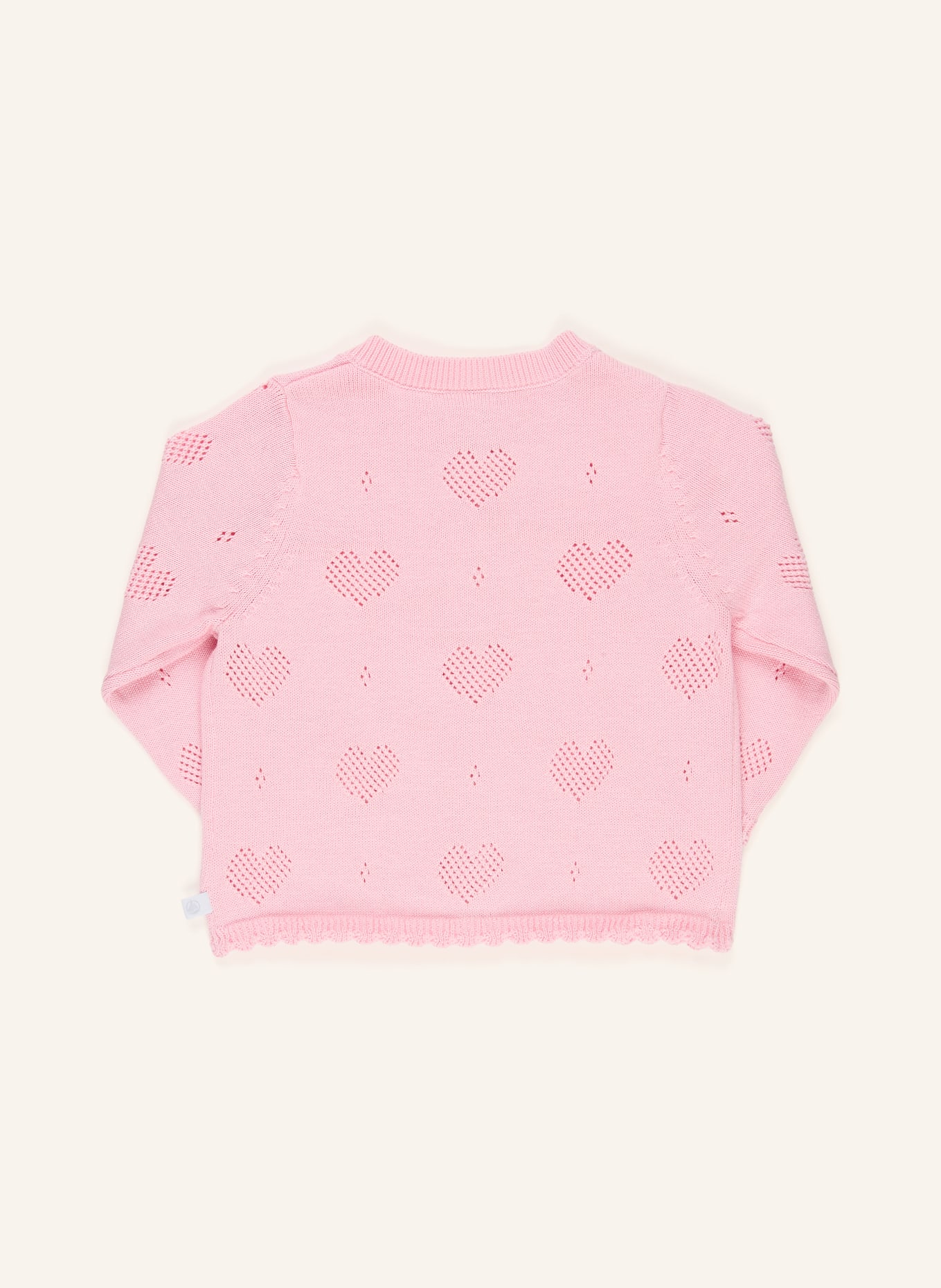 PETIT BATEAU Strickjacke: ROSA