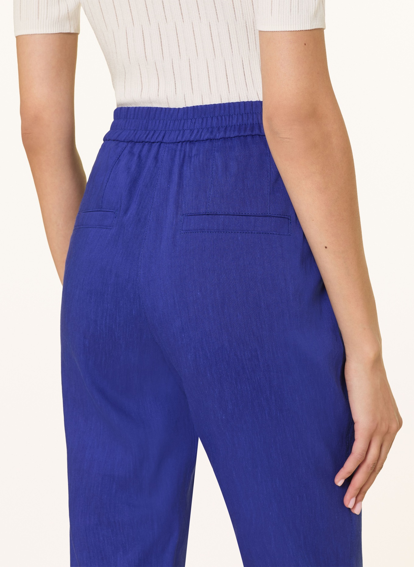 MARC CAIN RHODOS pants: 757 iolite