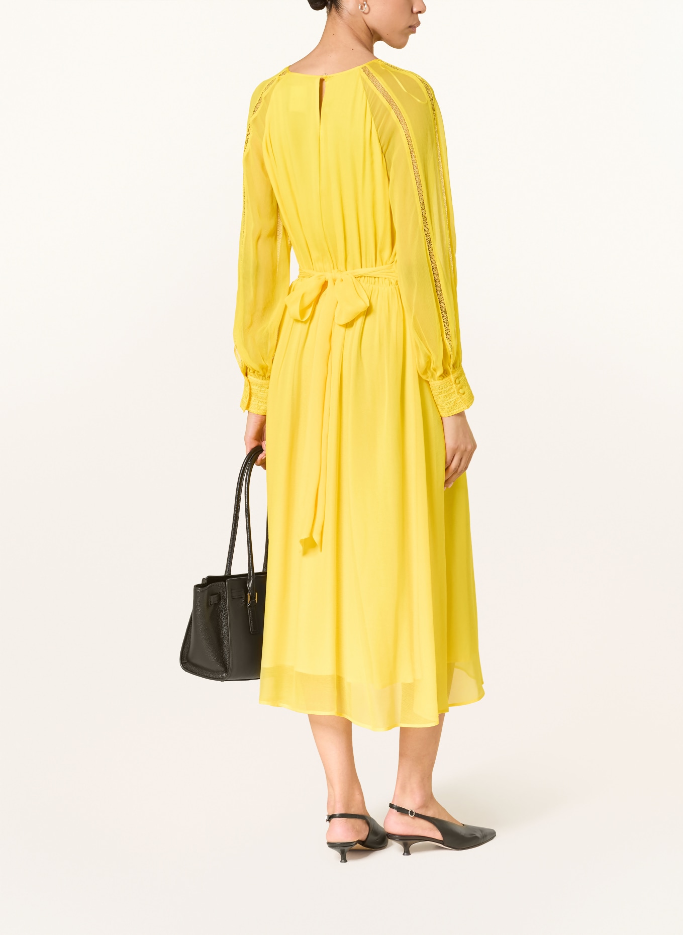 MARC CAIN sukienka: 434 vibrant yellow