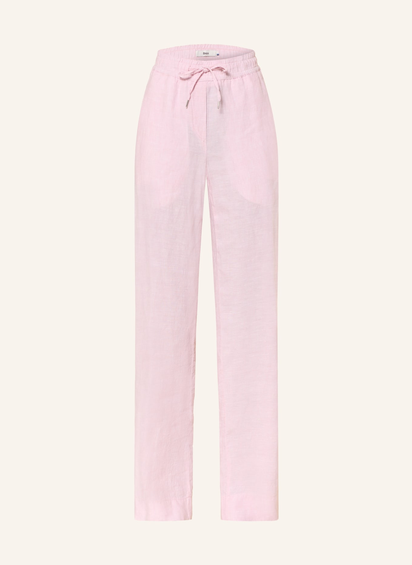 BRAX Marlenehose FARINA aus Leinen: ROSA