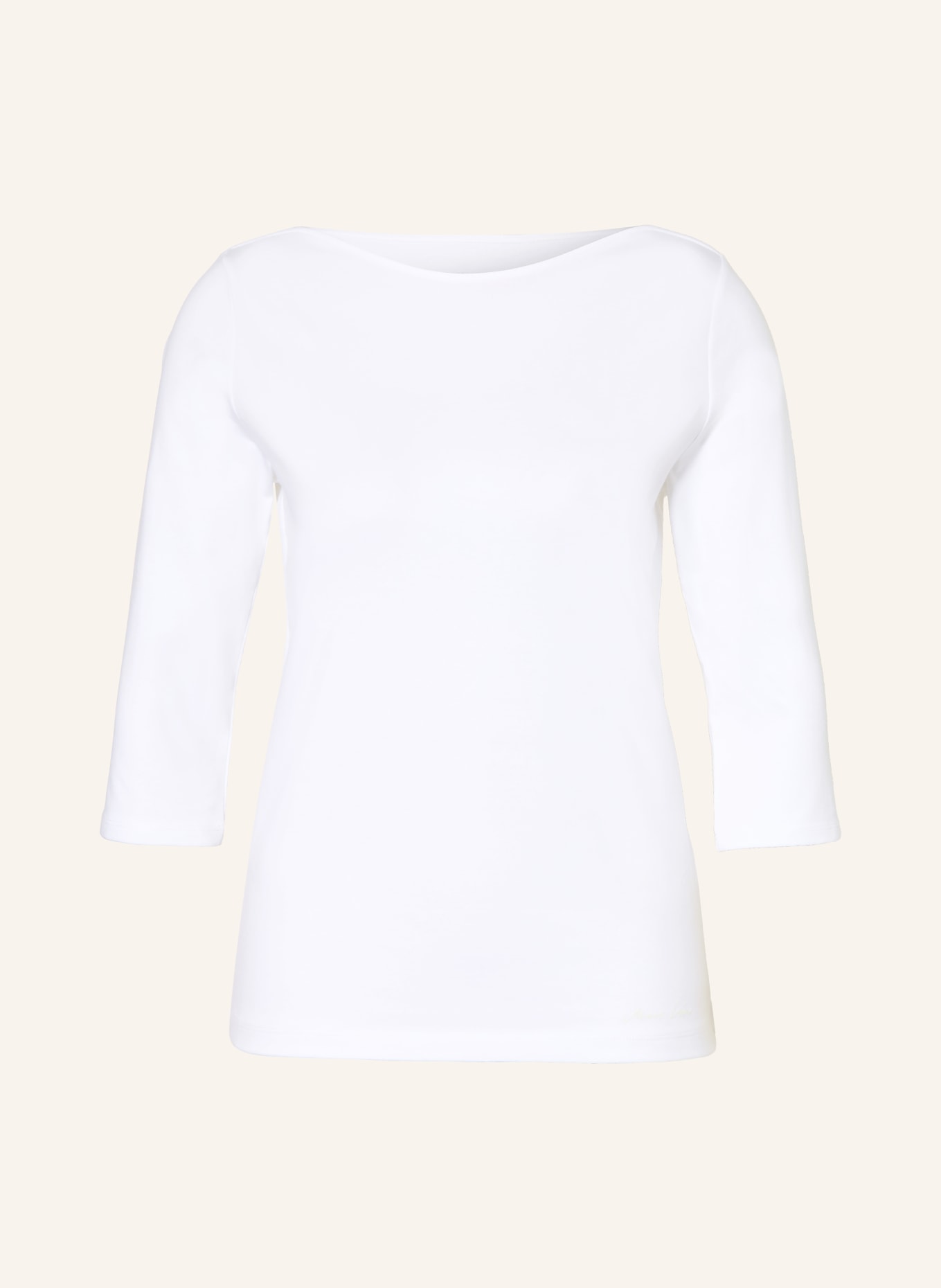 MARC CAIN Chemise à manches 3/4: 100 WHITE