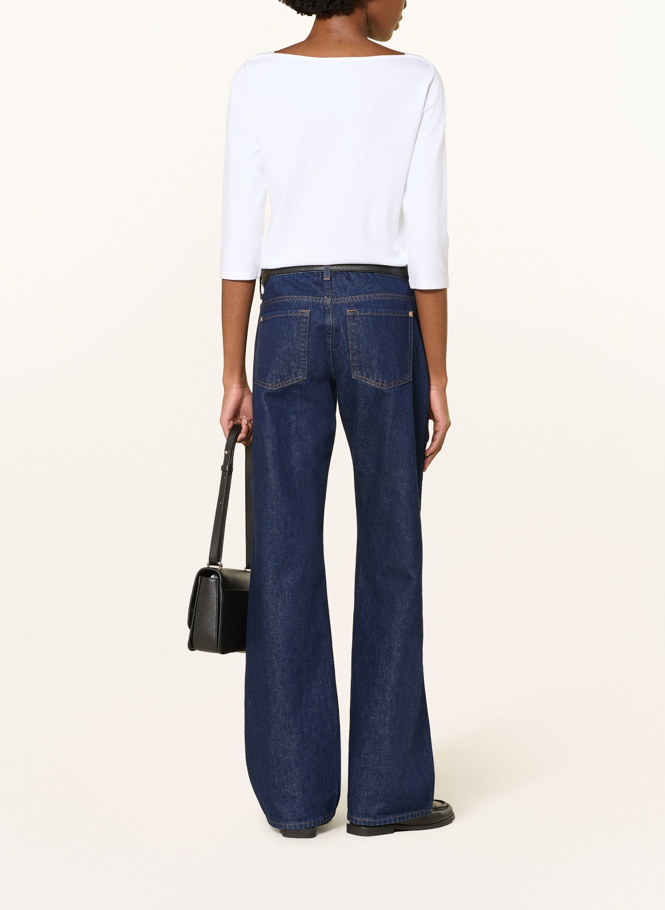 MARC CAIN Chemise à manches 3/4: 100 WHITE