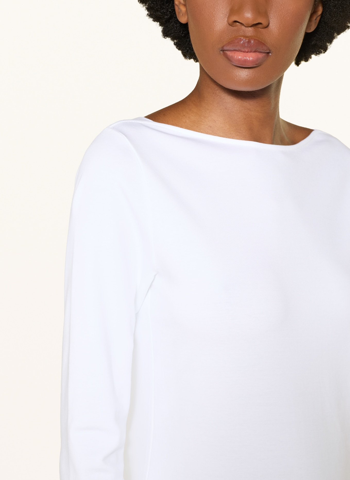 MARC CAIN Chemise à manches 3/4: 100 WHITE