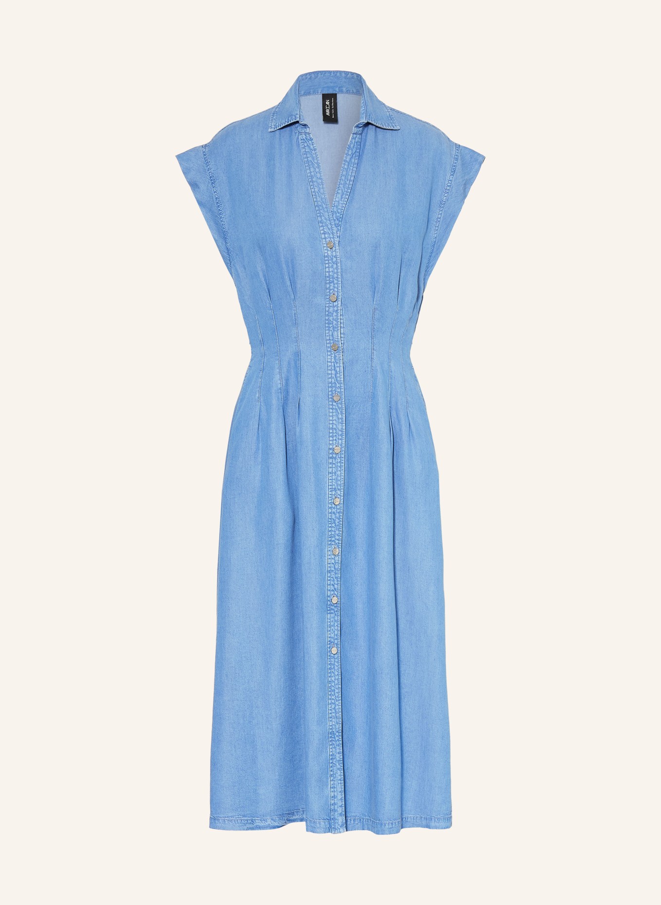 MARC CAIN Robe effet jean: 350 light denim