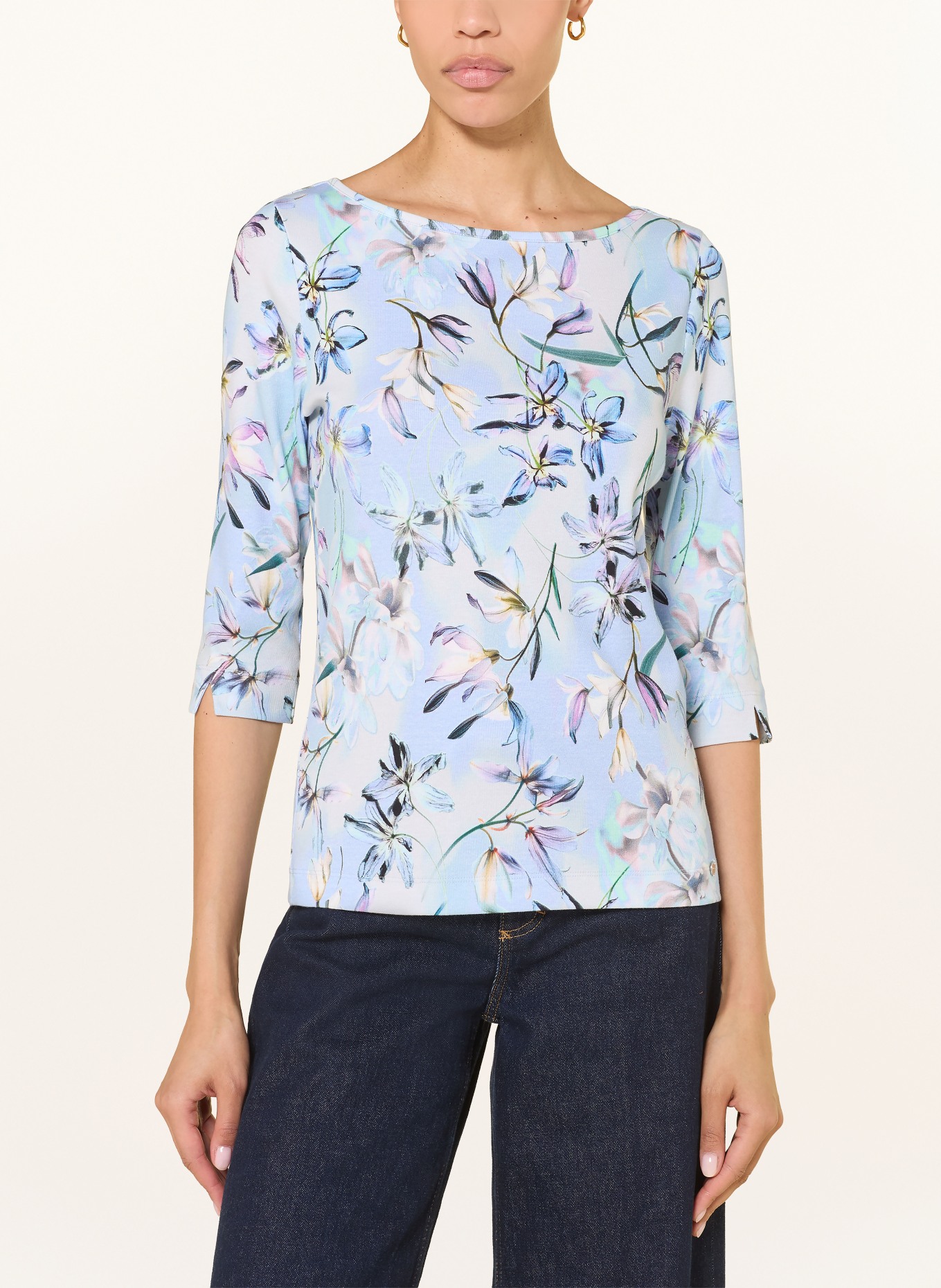 MARC CAIN Chemise à manches 3/4: 319 magical blue