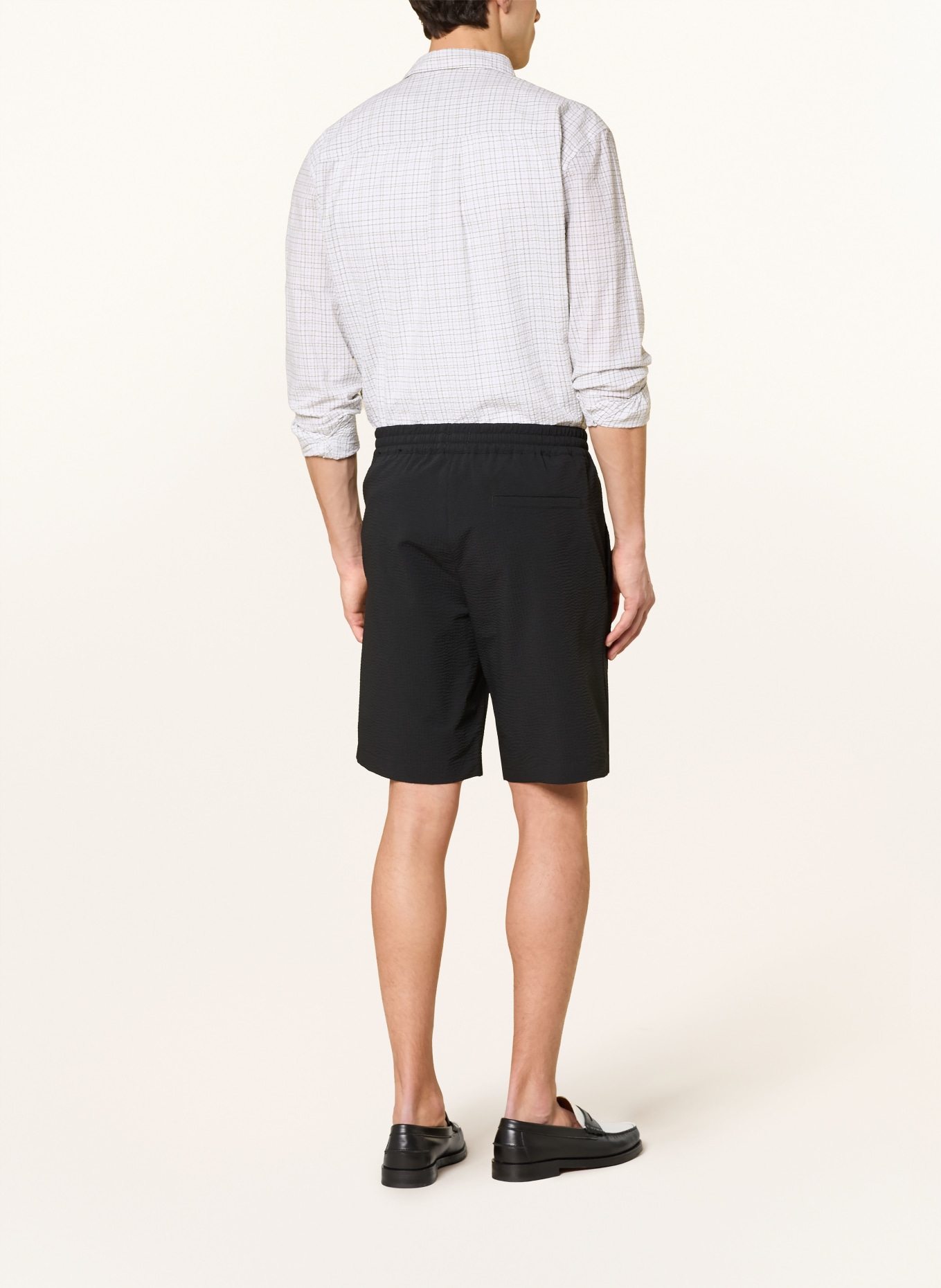 STRELLSON KAJI Shorts: BLACK