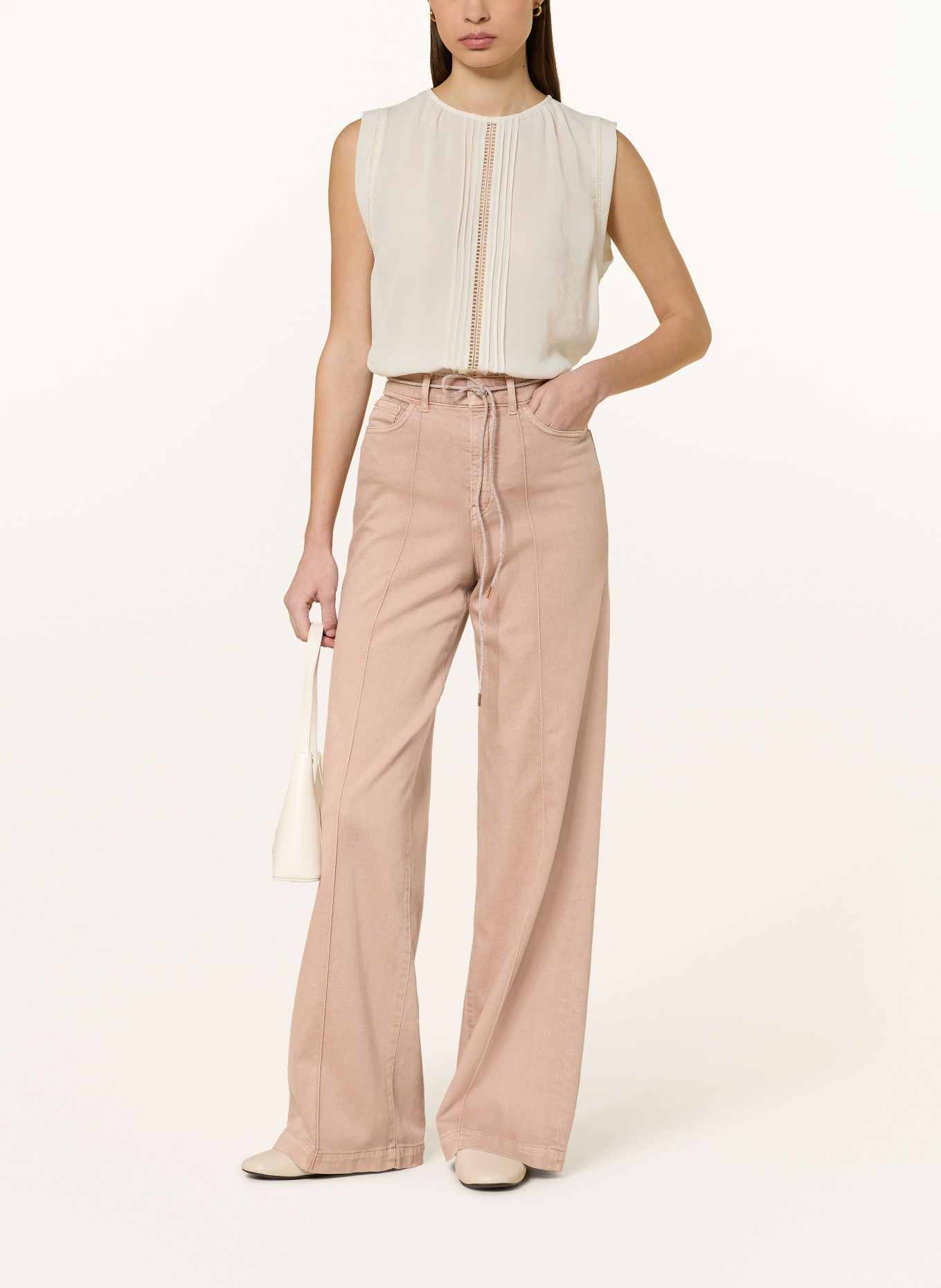 MARC CAIN Top: 112 bright ecru