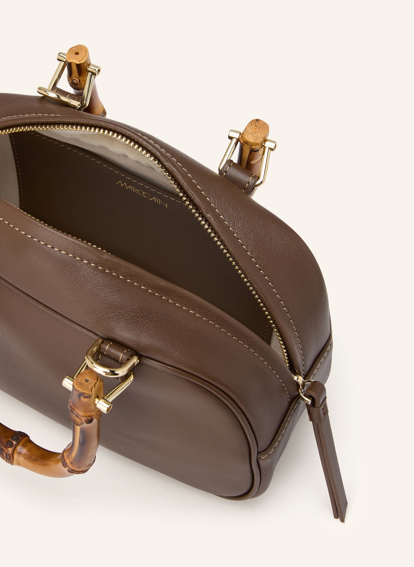 MARC CAIN Umhängetasche MINI: 699 dark wood