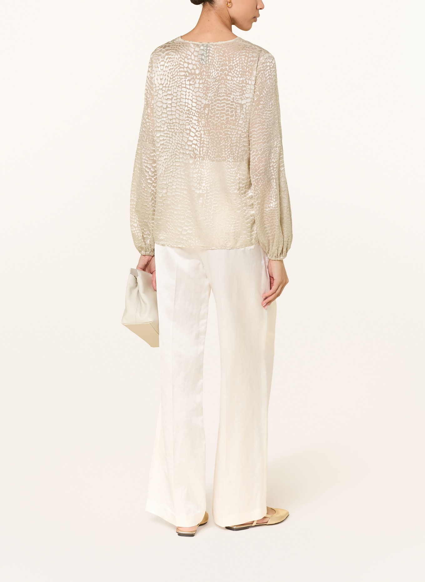 MARC CAIN Blusenshirt: 112 bright ecru