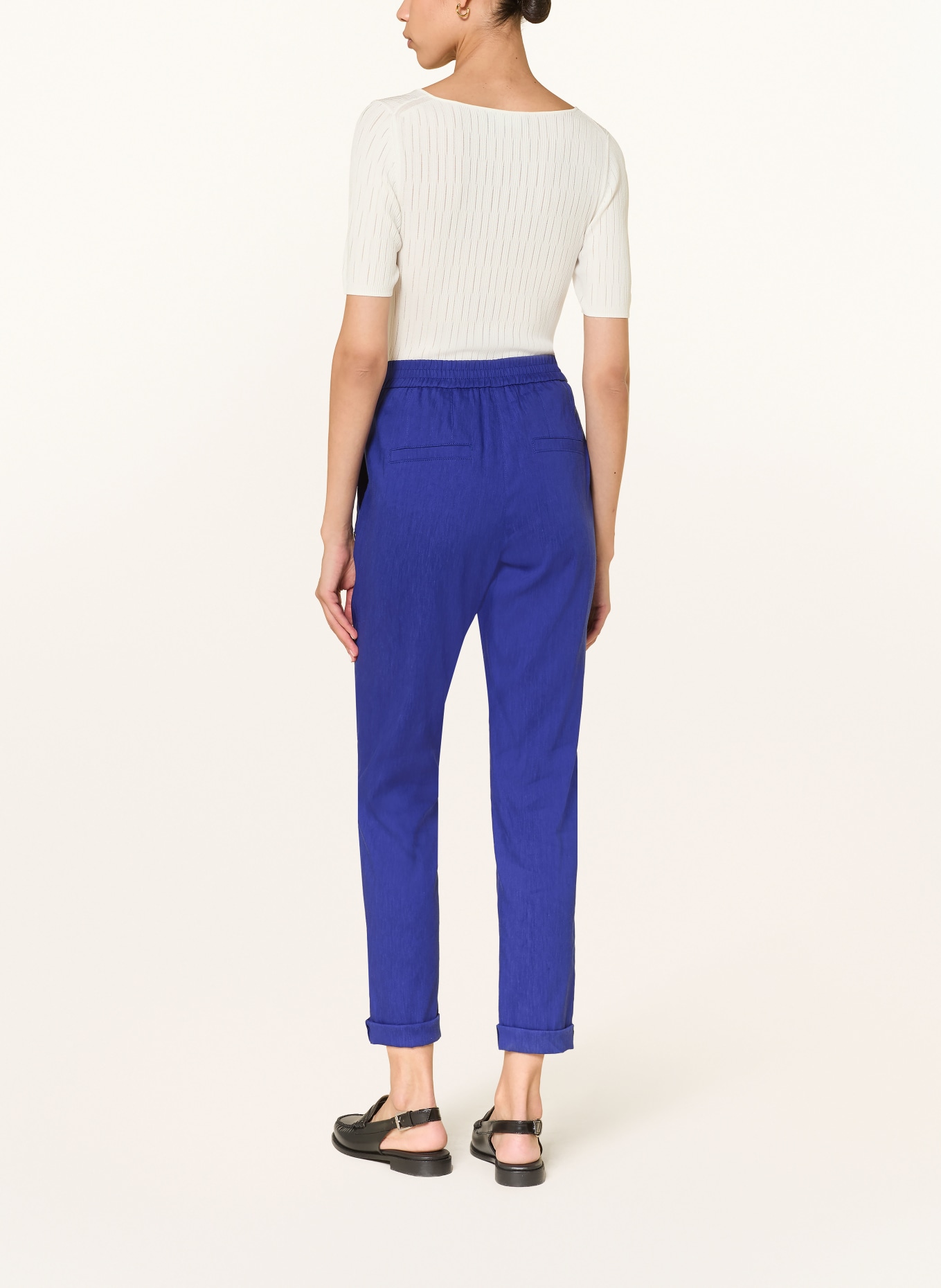 MARC CAIN Strickshirt: 112 bright ecru