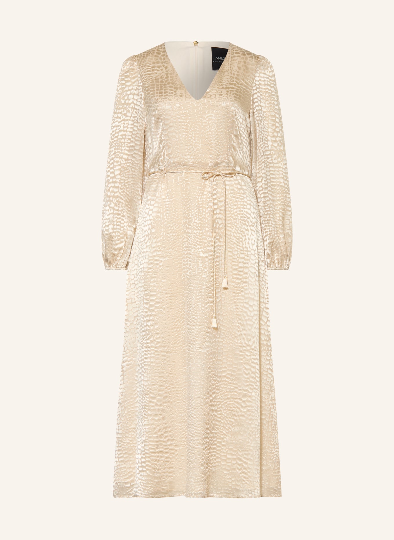 MARC CAIN Kleid: 112 bright ecru