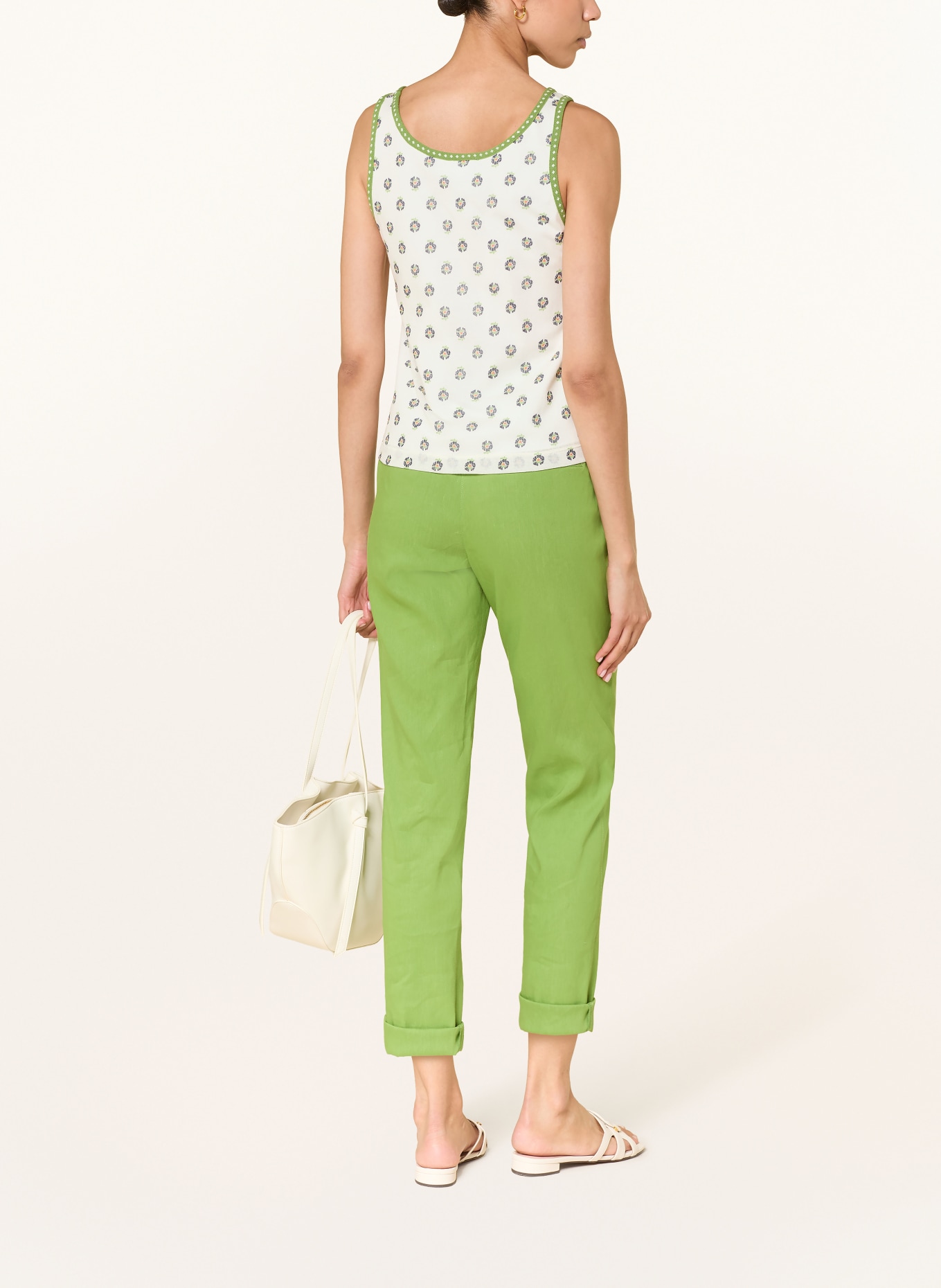 MARC CAIN Stricktop: 112 bright ecru