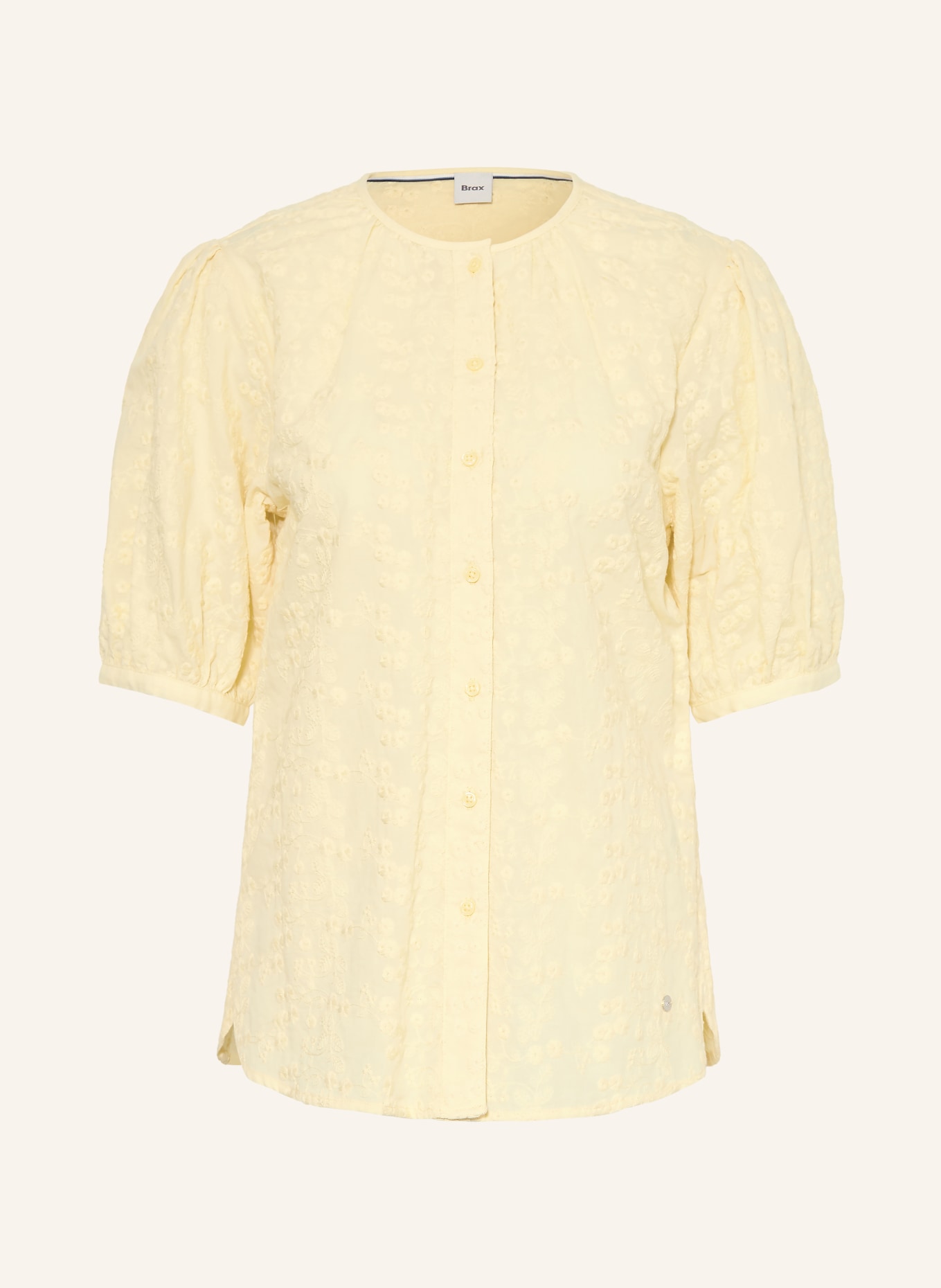 BRAX Bluse VEA mit 3/4-Arm: HELLGELB
