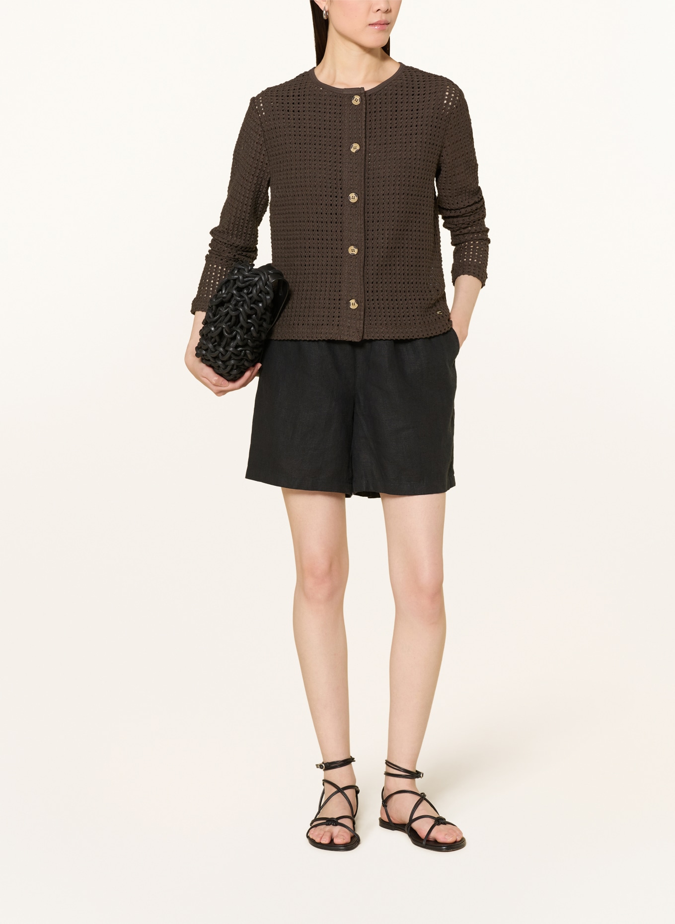 BRAX Vest BRENDA: MARRON FONCÉ