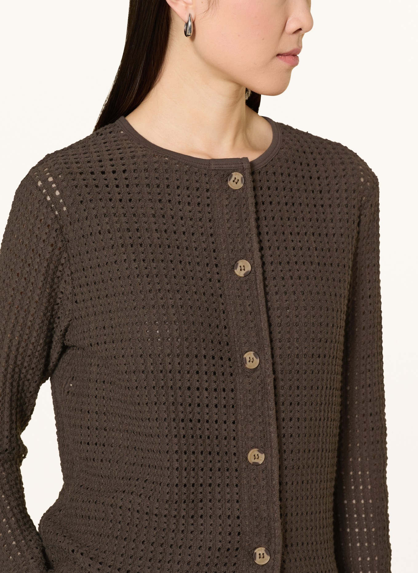 BRAX Vest BRENDA: MARRON FONCÉ