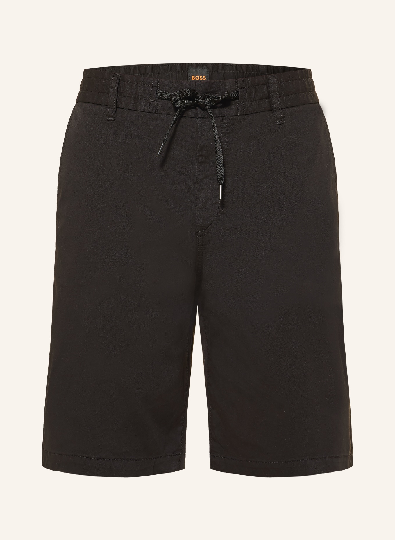 BOSS Chinoshorts Tapered Fit: SCHWARZ