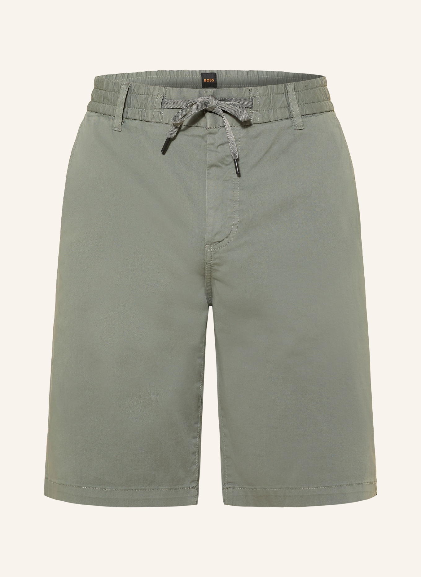 BOSS Chinoshorts Tapered Fit: GRAU