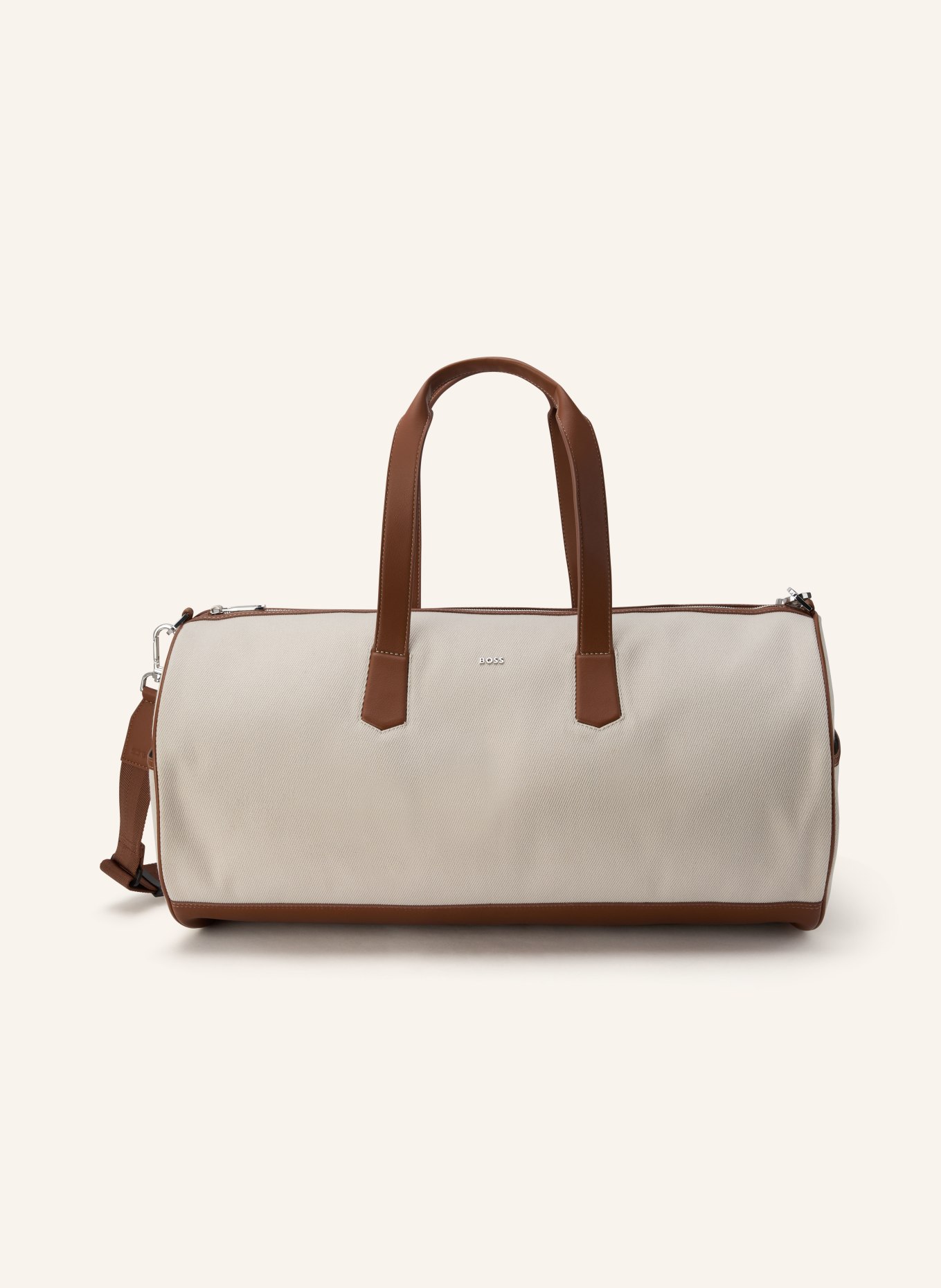 BOSS Reisetasche DAKKAR: BEIGE / BRAUN