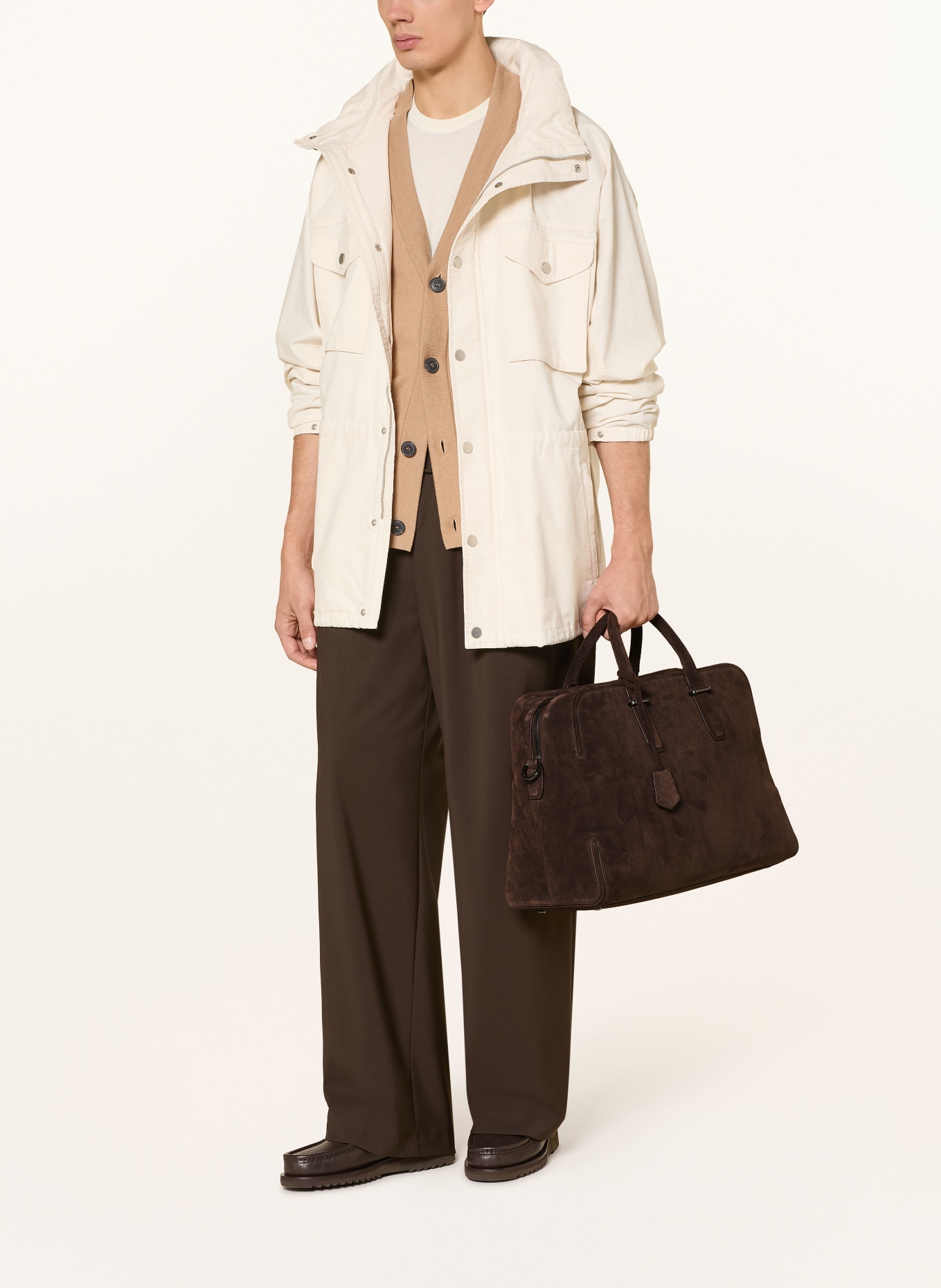 BOSS Zakelijke tas MADISON: MARRON FONCÉ