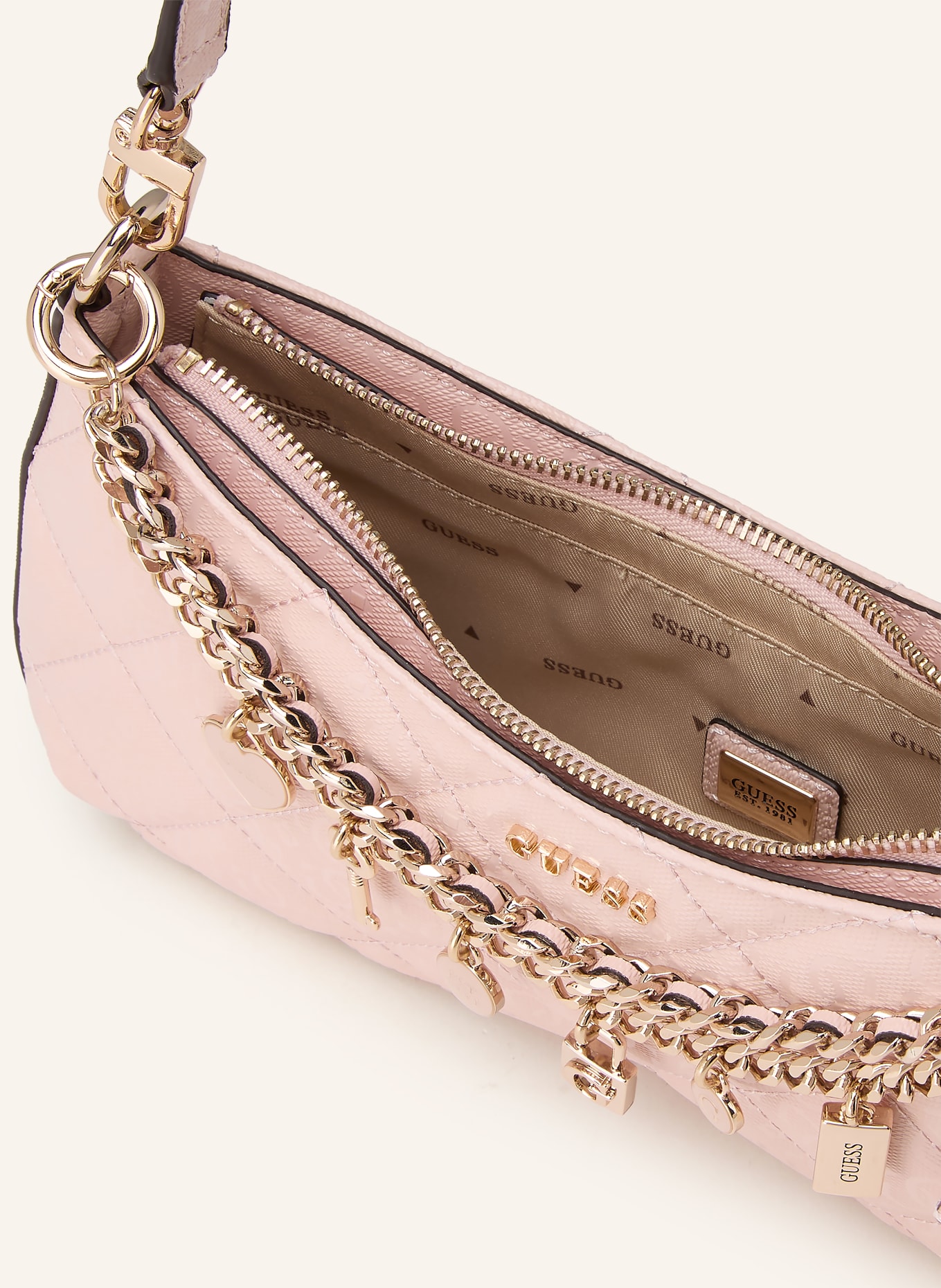 GUESS Handtasche LIBBY: ROSA