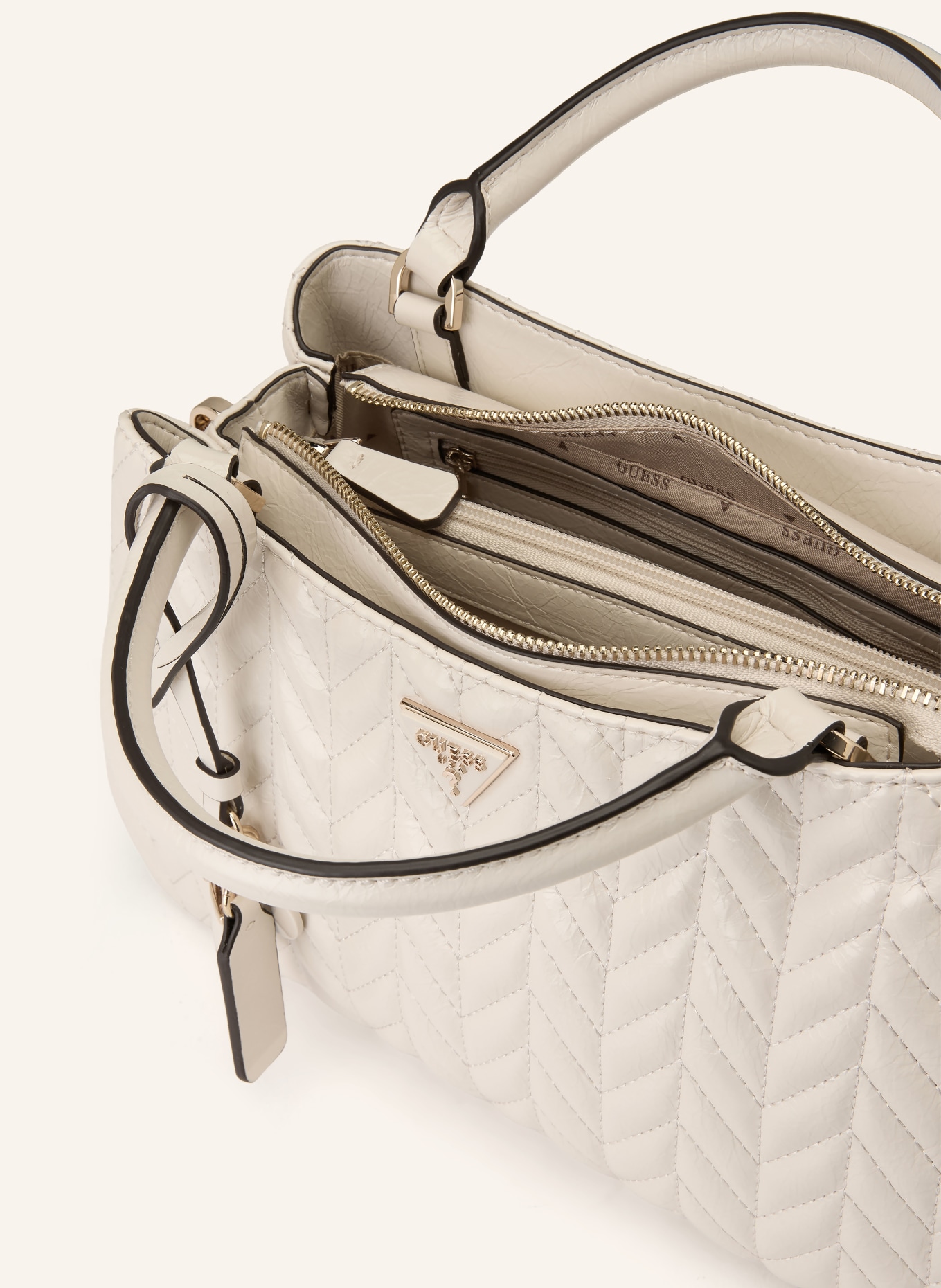 GUESS Torebka CHERYL: KREMOWY