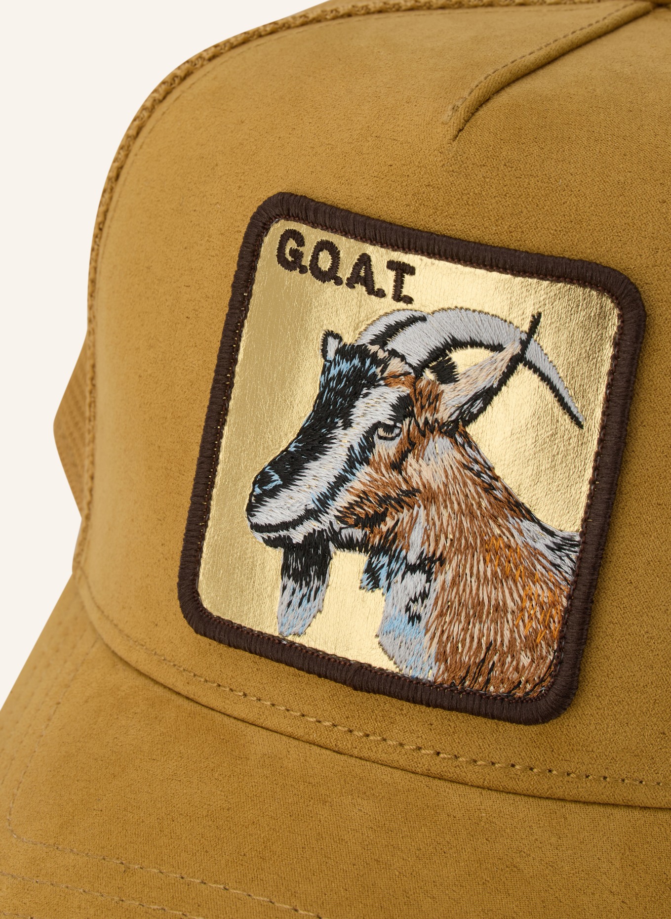 GOORIN BROS. Pet GOLDEN GOAT: COGNAC / GOUD / MARRON FONCÉ