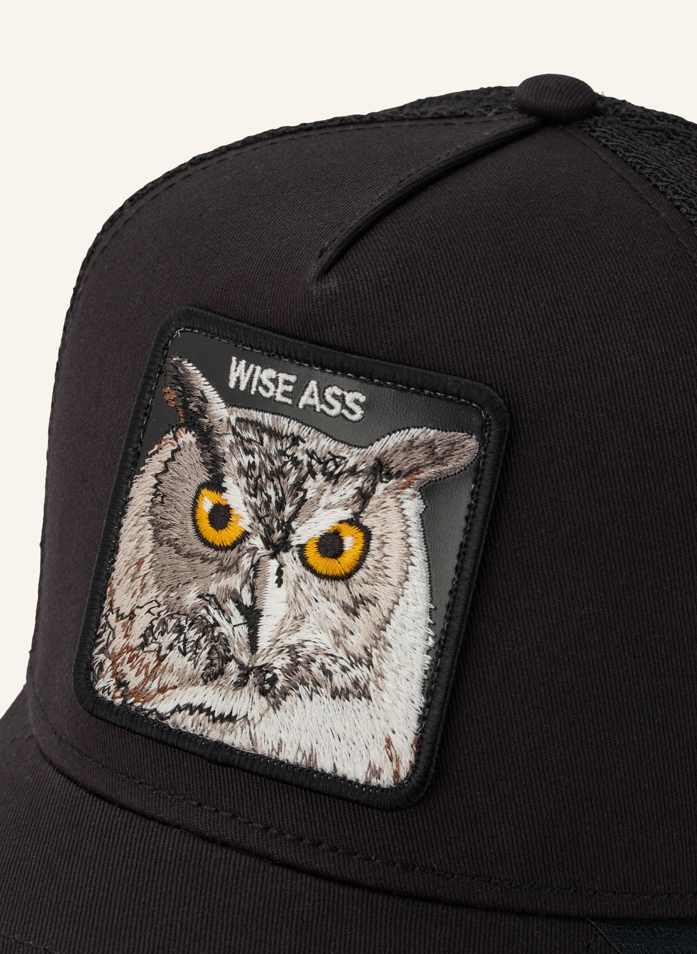 GOORIN BROS. Pet WISE ASS: ZWART / BEIGE / GRIJS