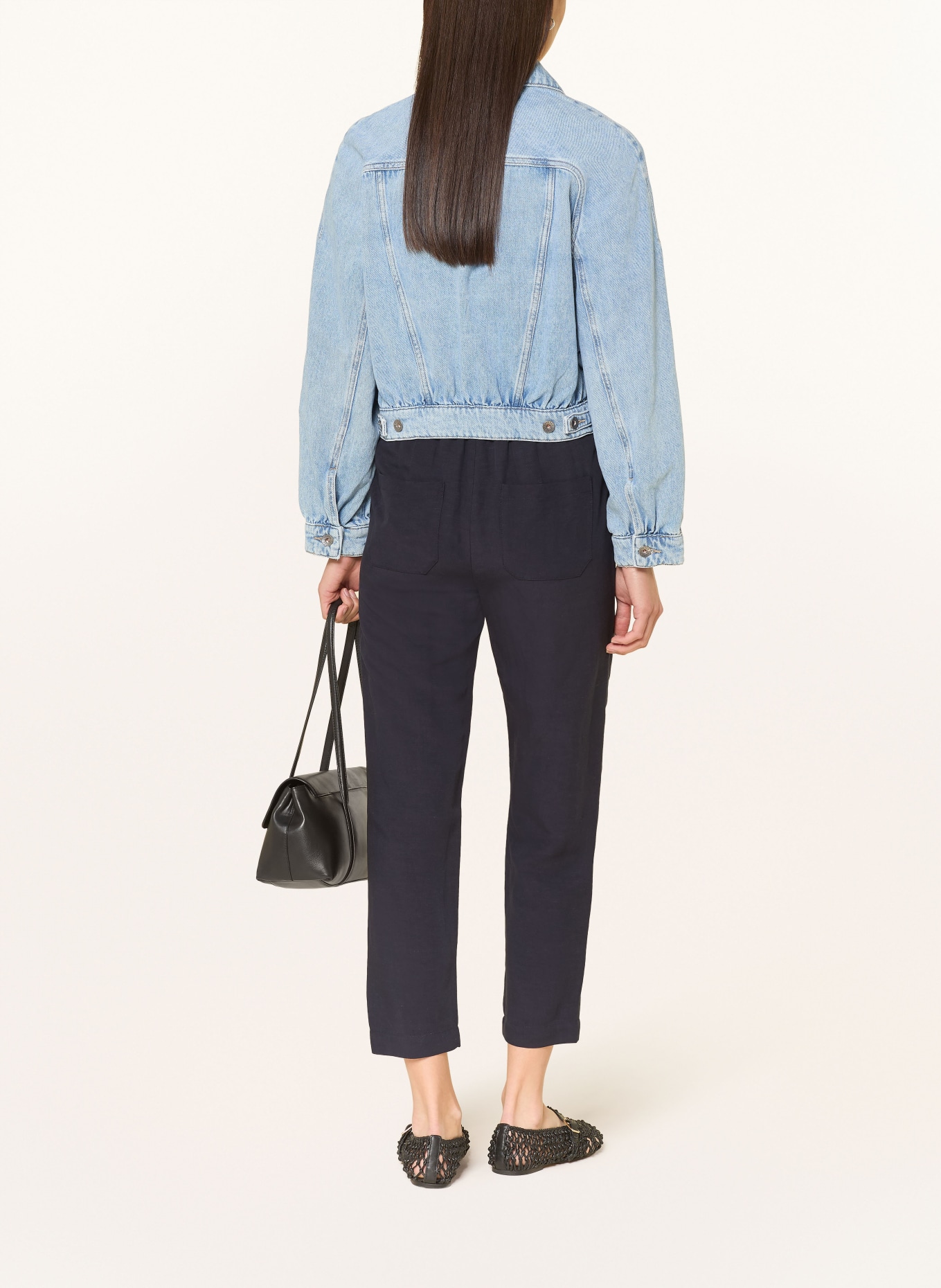 MARC CAIN Hose RHODOS im Jogging-Stil: 394 navy