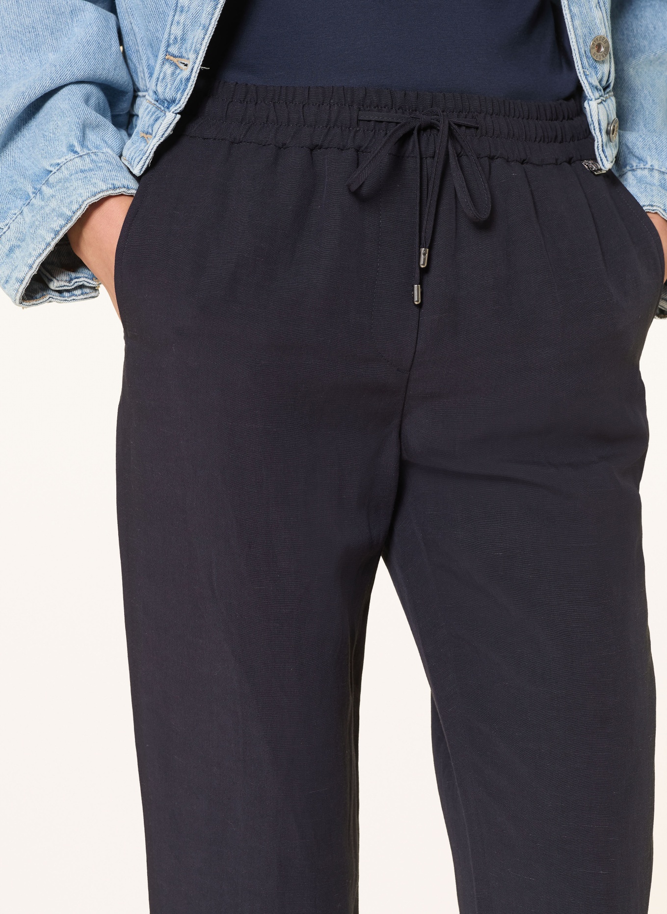 MARC CAIN Hose RHODOS im Jogging-Stil: 394 navy