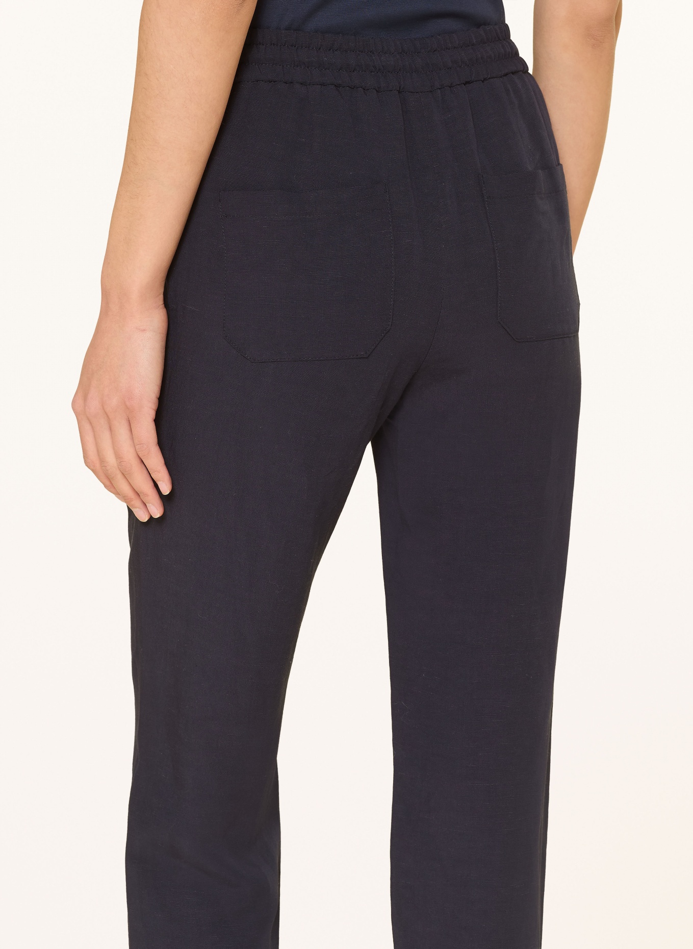 MARC CAIN Hose RHODOS im Jogging-Stil: 394 navy