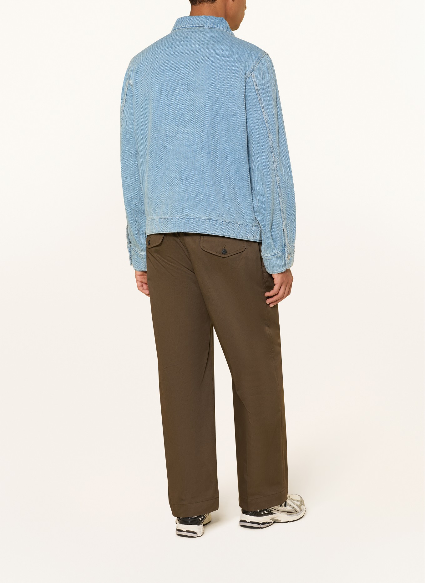 HUGO Jeansjacke ELZO: 444 TURQUOISE/AQUA