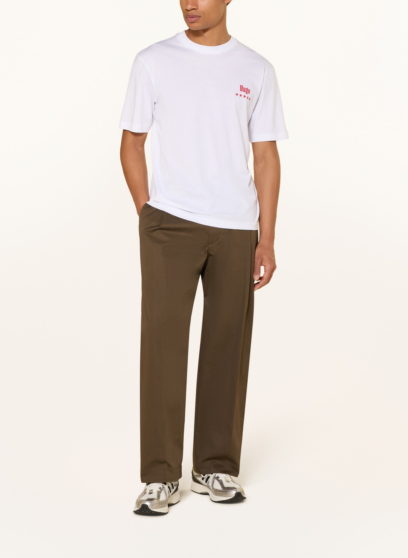 HUGO NUCAVO T-shirt: WHITE