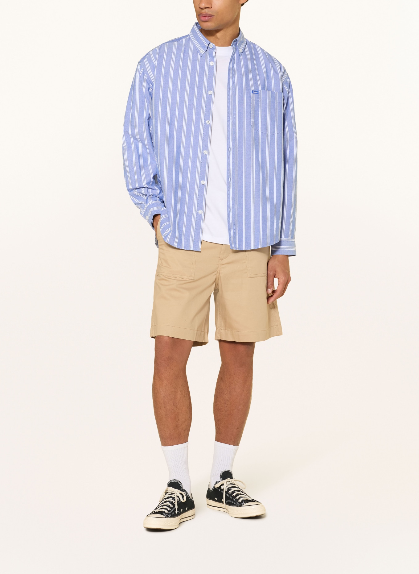 HUGO Shorts GUTWIN: BEIGE