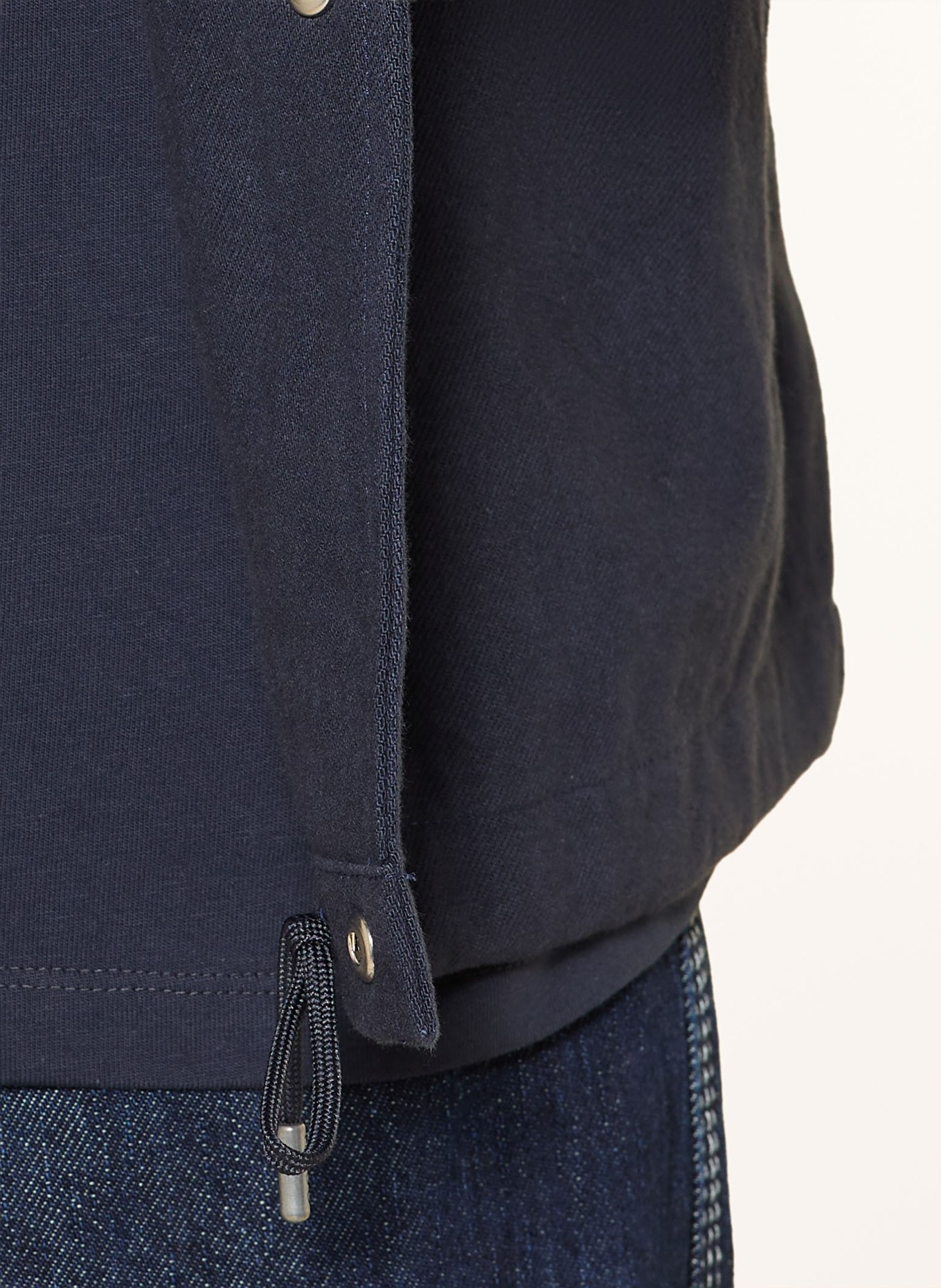 HUGO Overjas BIYO: DONKERBLAUW / GEEL