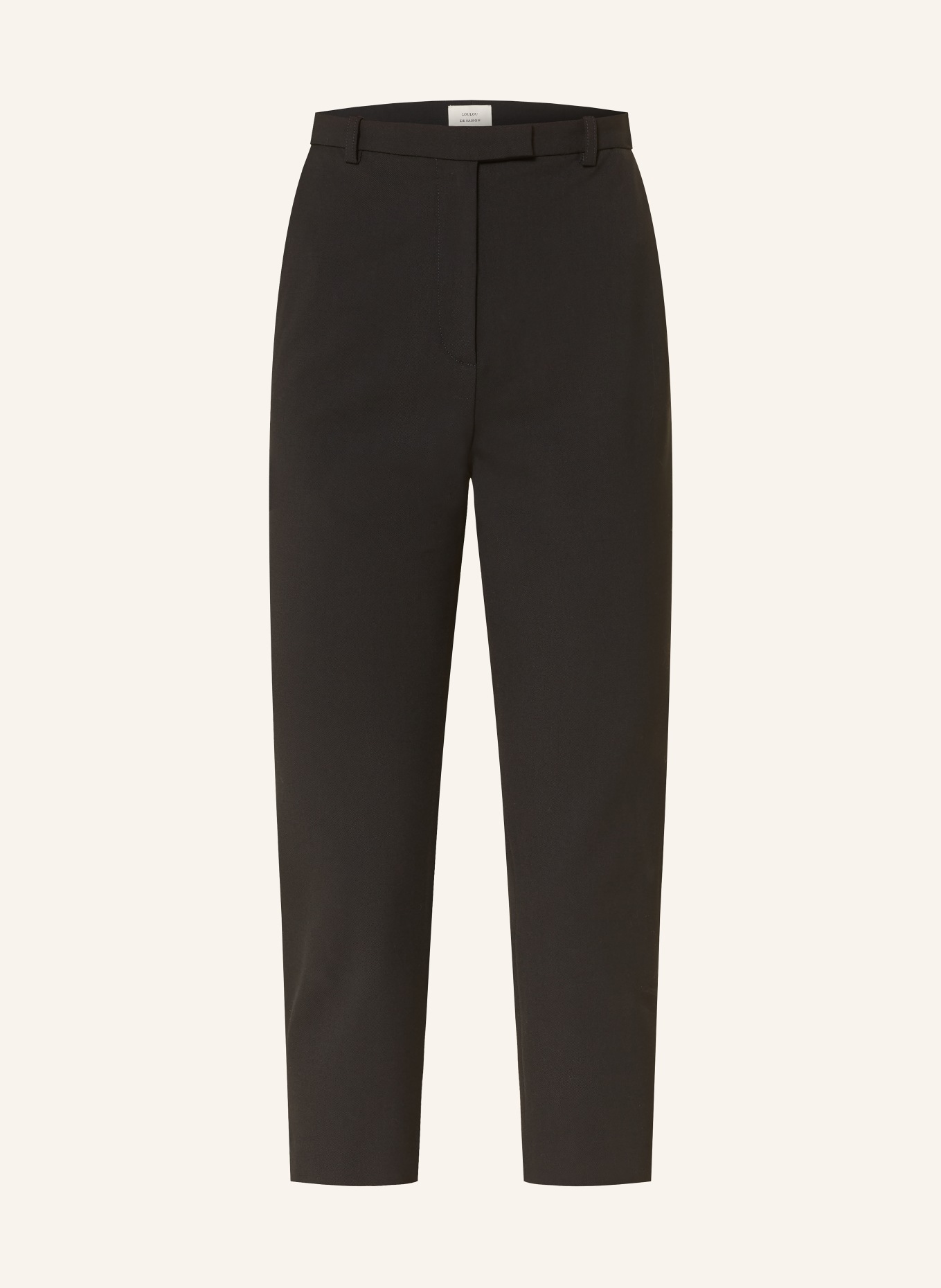 LOULOU DE SAISON Pantalon 3/4 CARLO: NOIR