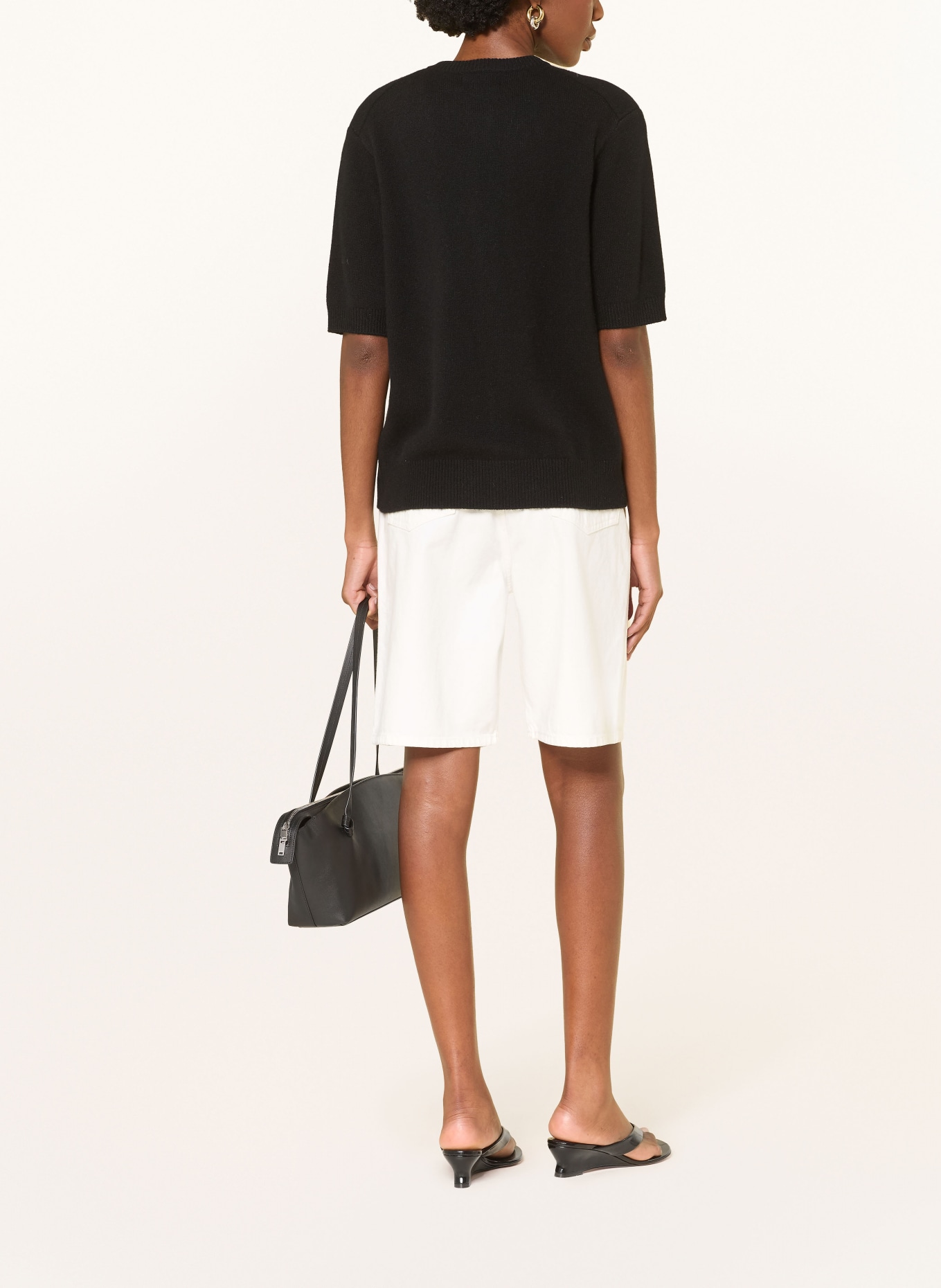 LOULOU DE SAISON Jeansshorts ISU: IVORY