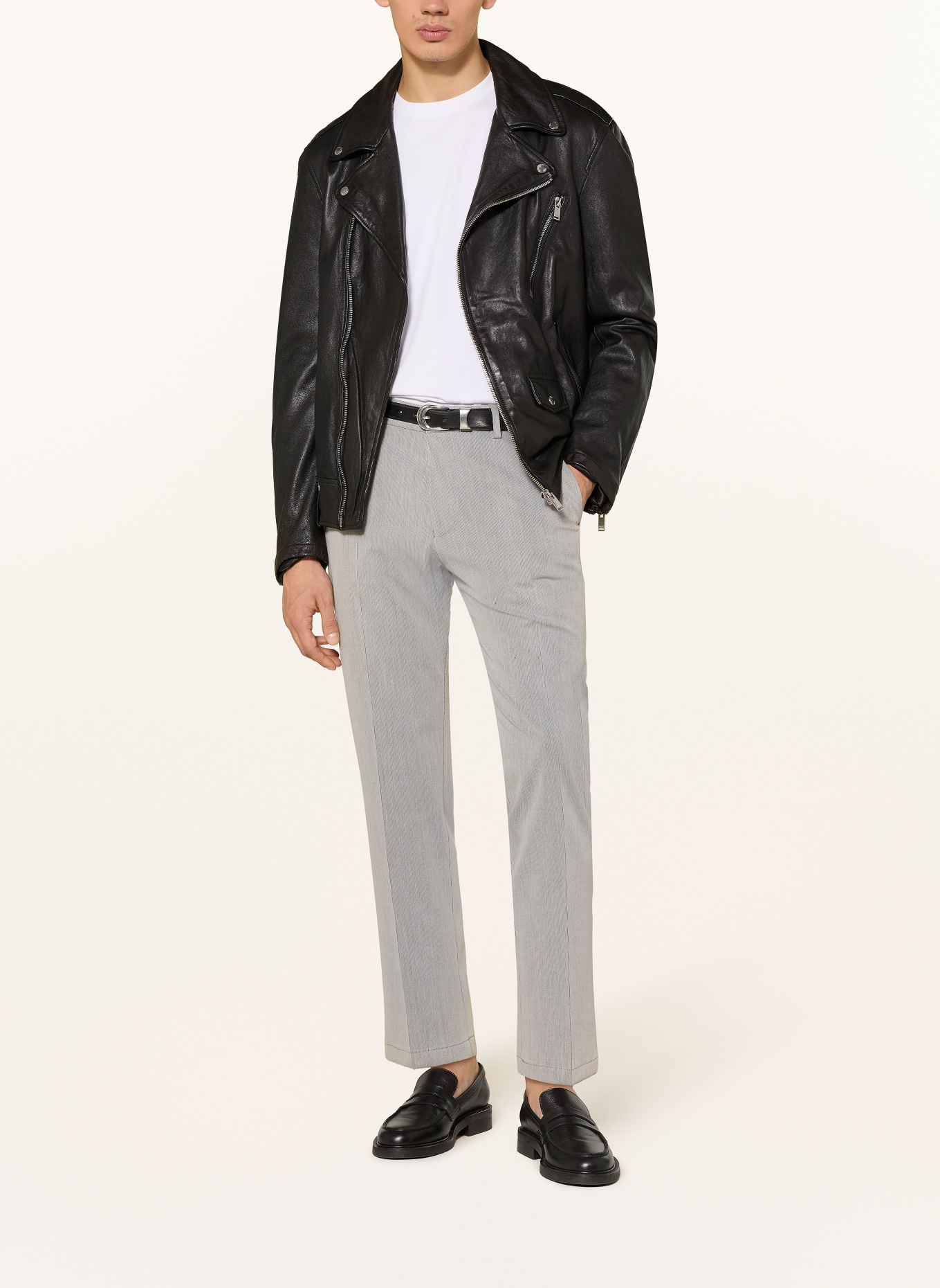 DRYKORN Chino AJEND Regular Fit: GRAU