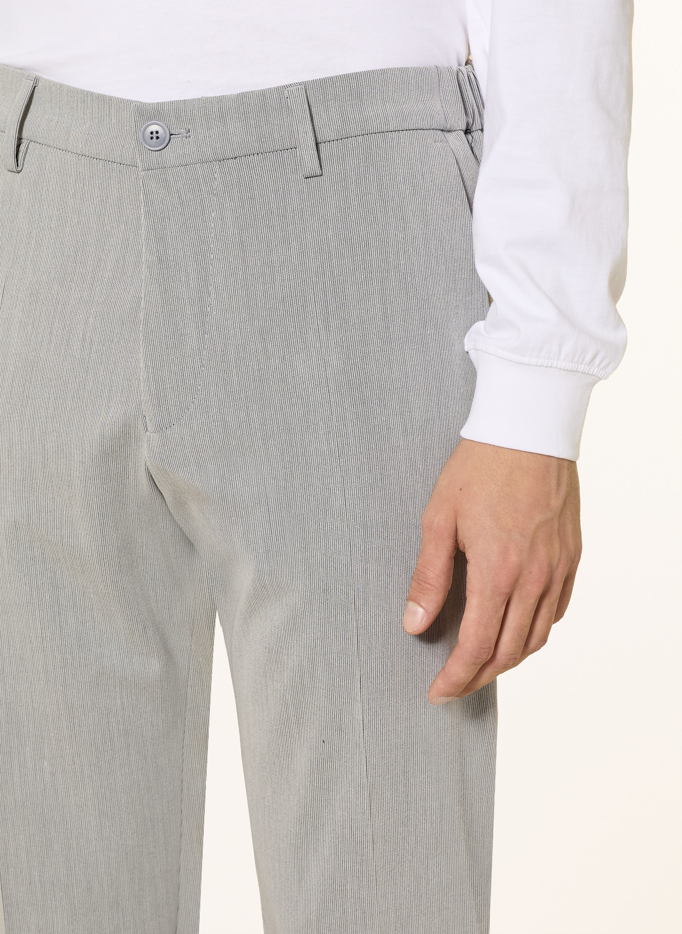 DRYKORN Chino AJEND Regular Fit: GRAU