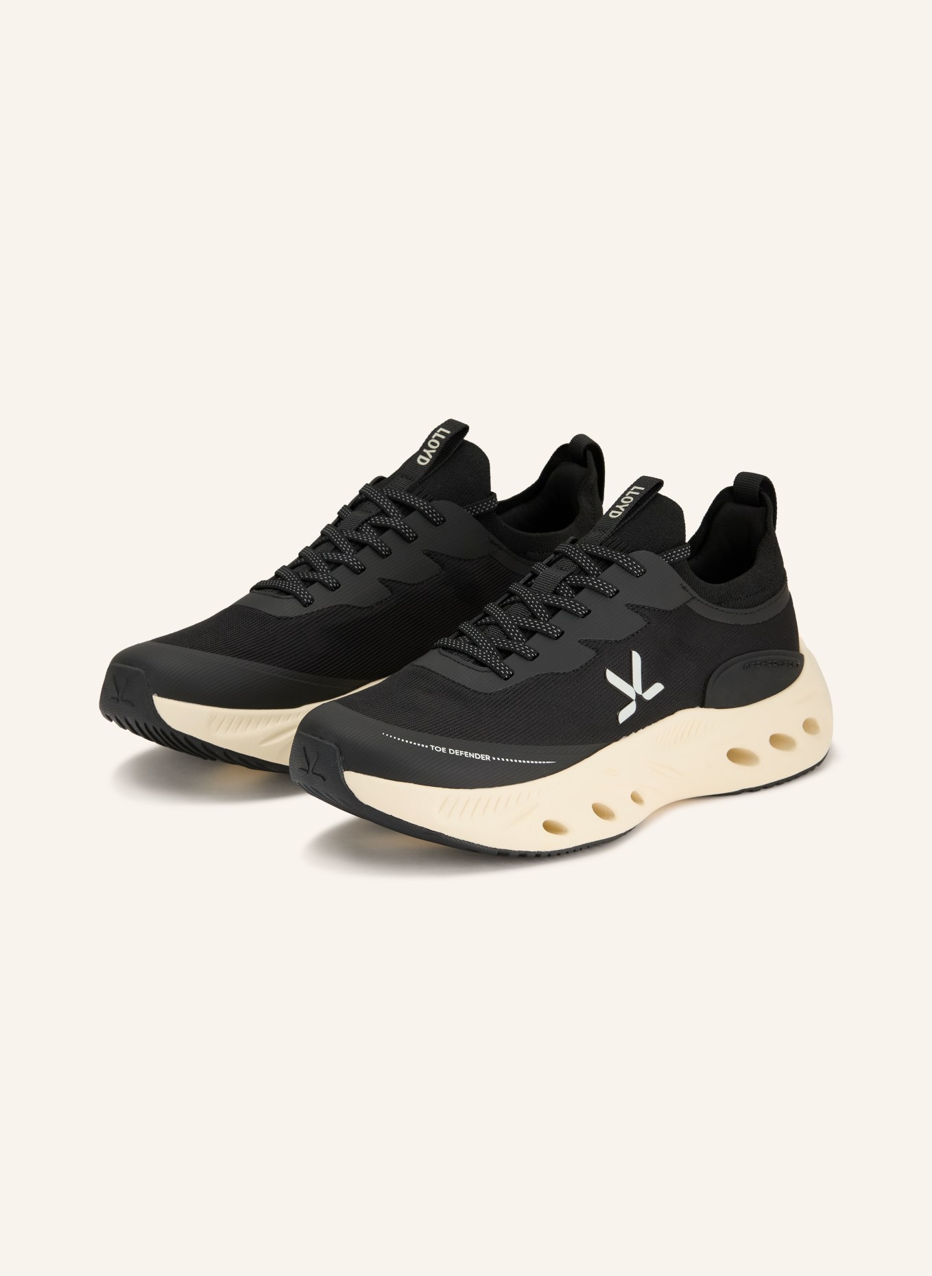 LLOYD Sneaker DASH ERA: ZWART