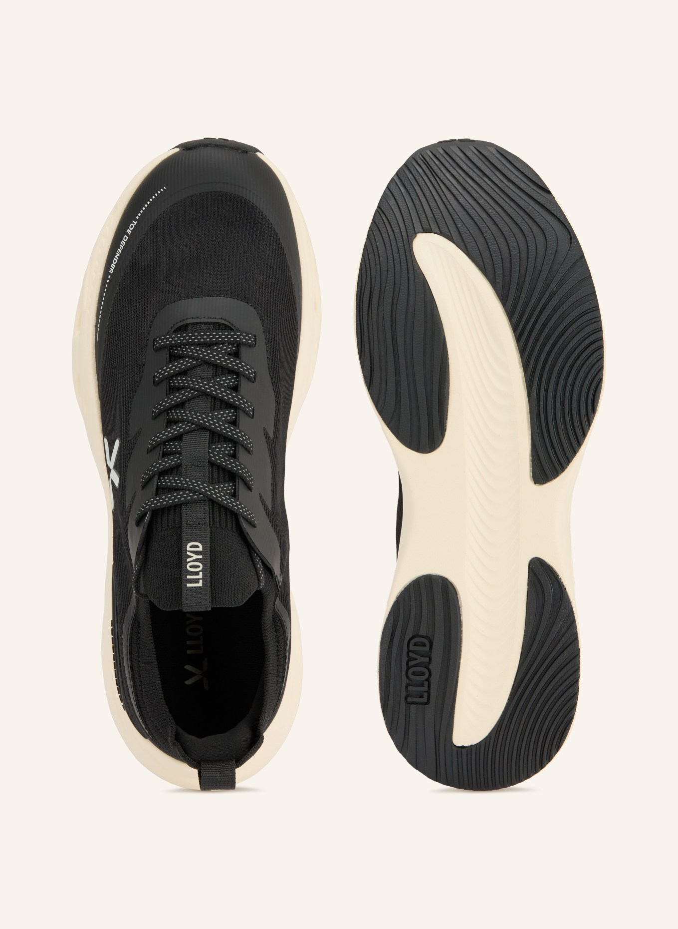 LLOYD Sneaker DASH ERA: ZWART