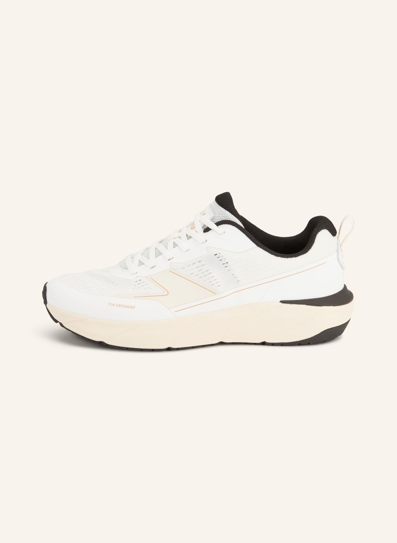LLOYD Sneaker LOOM: WIT / BEIGE
