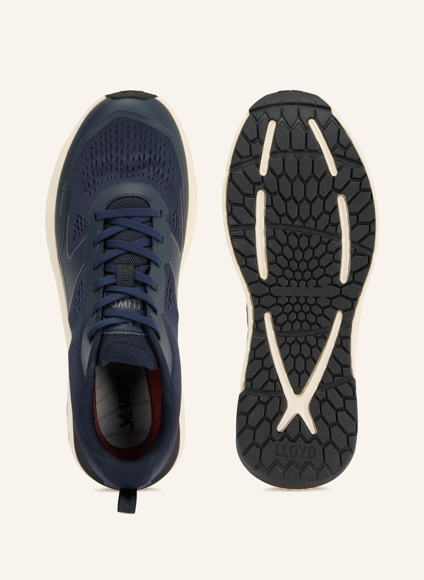 LLOYD Sneaker LOOM: DONKERBLAUW