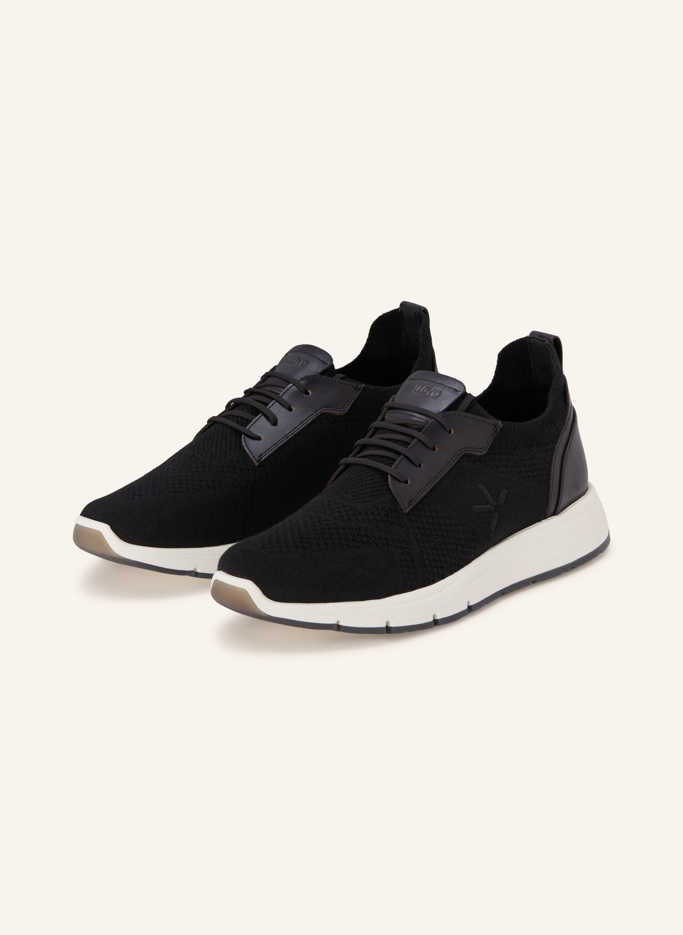 LLOYD Sneaker ECHO: SCHWARZ