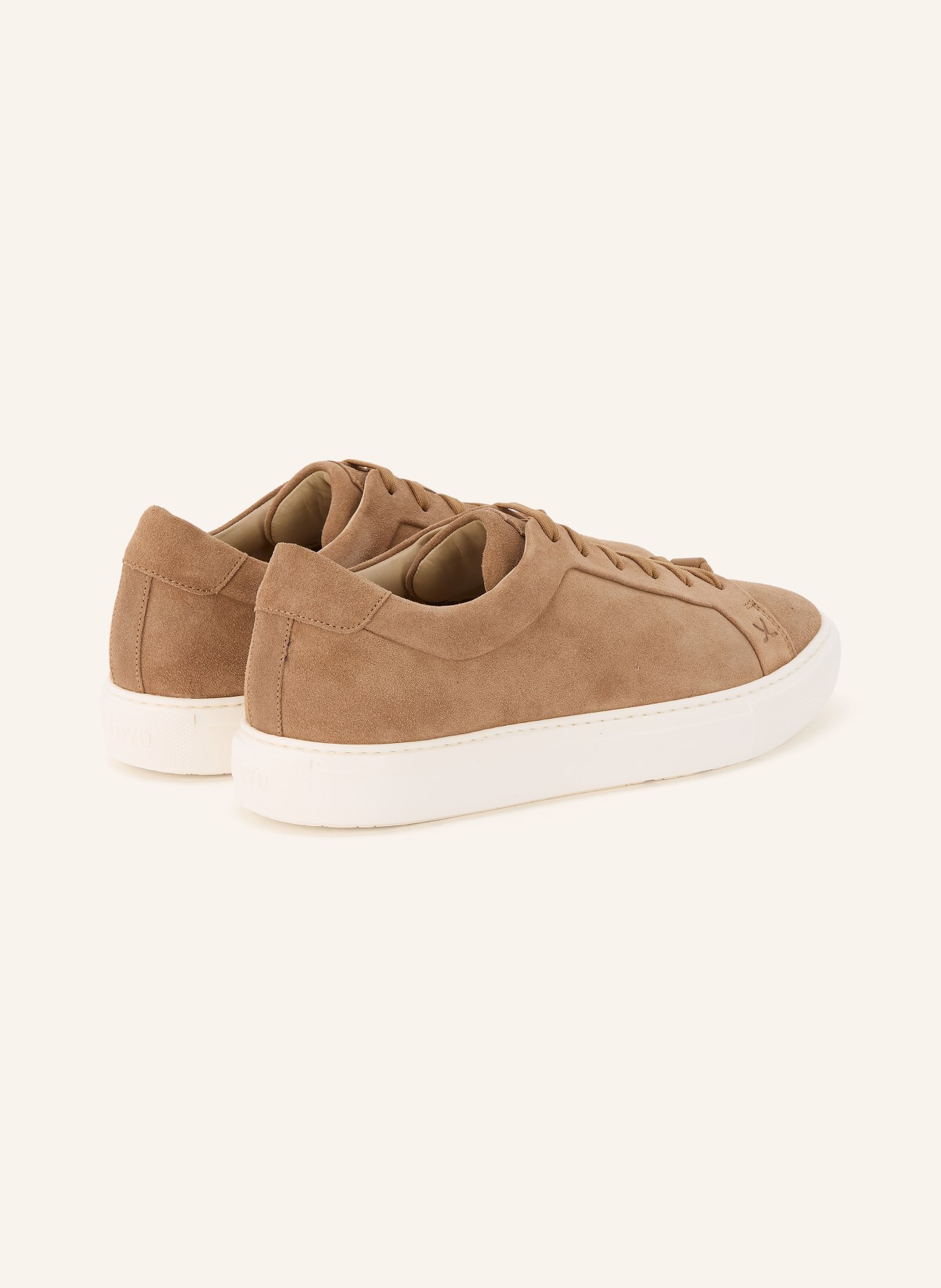 LLOYD Baskets sans lacets METRO: MARRON CLAIR